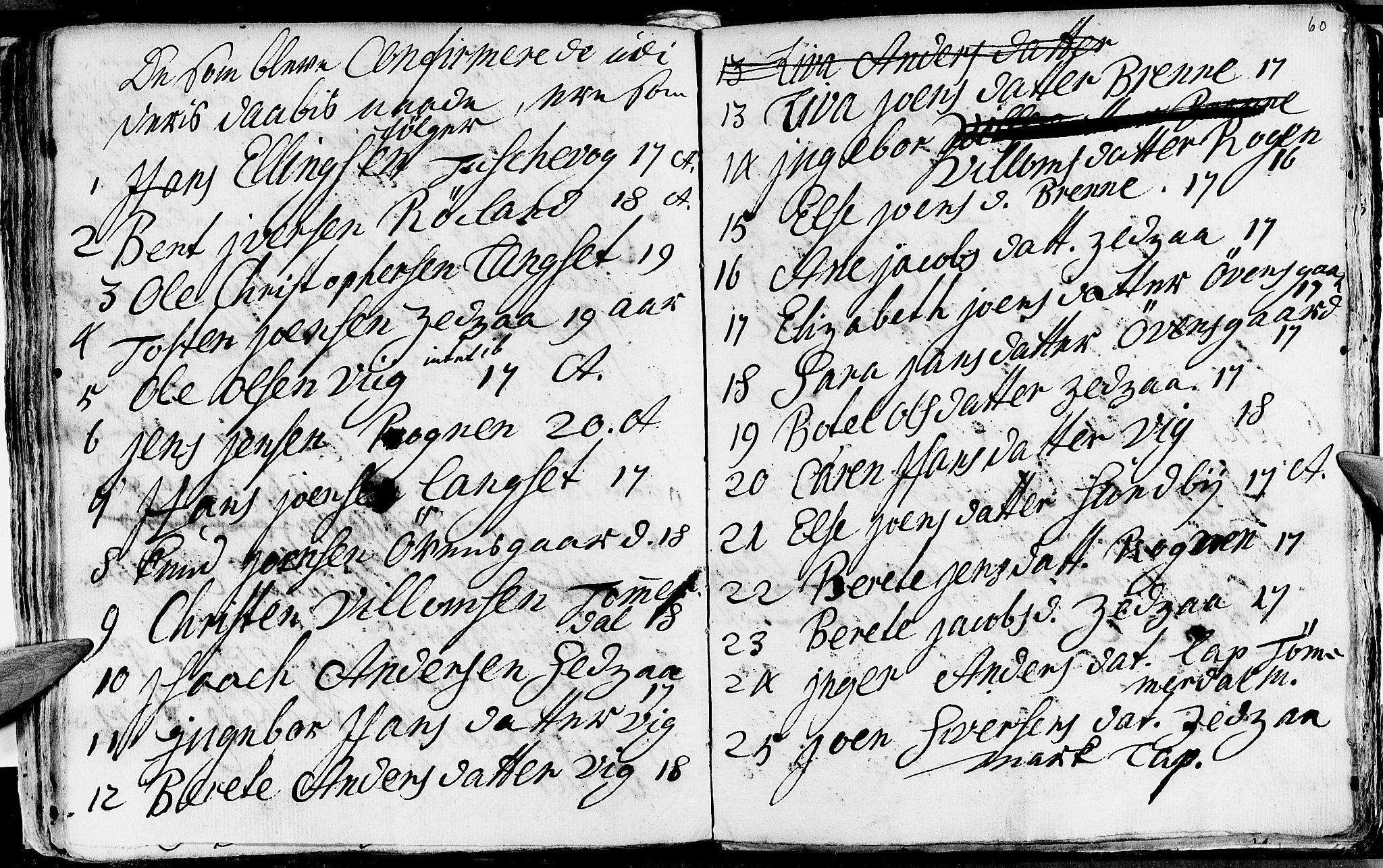 Ministerialprotokoller, klokkerbøker og fødselsregistre - Nordland, SAT/A-1459/847/L0662: Parish register (official) no. 847A02, 1735-1749, p. 60