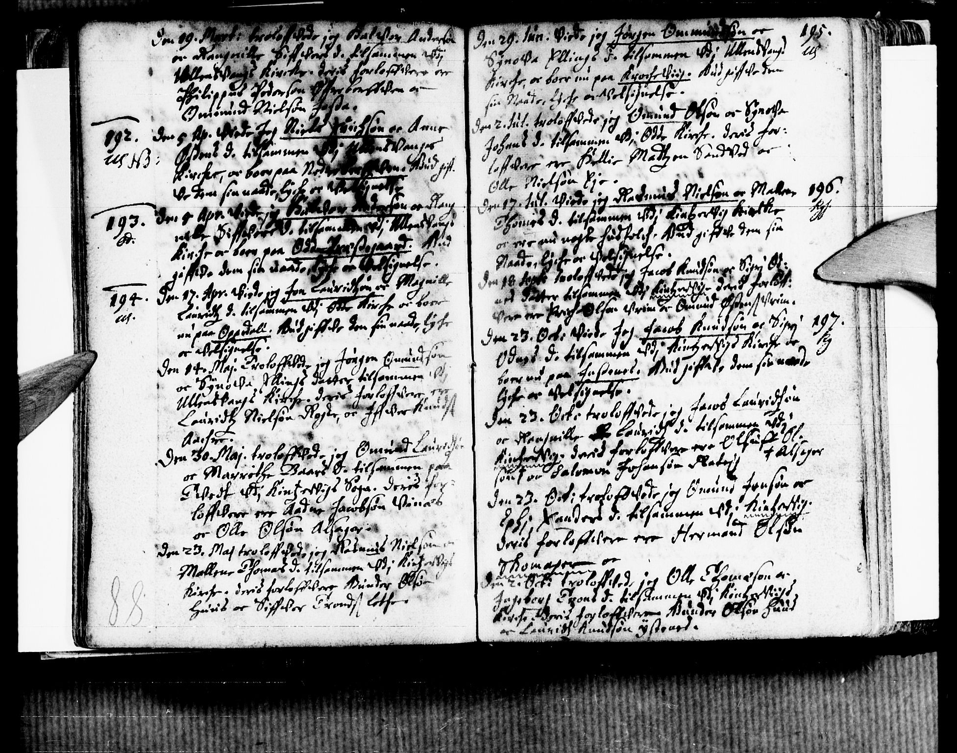 Ullensvang sokneprestembete, SAB/A-78701/H/Haa: Parish register (official) no. A 2, 1669-1732