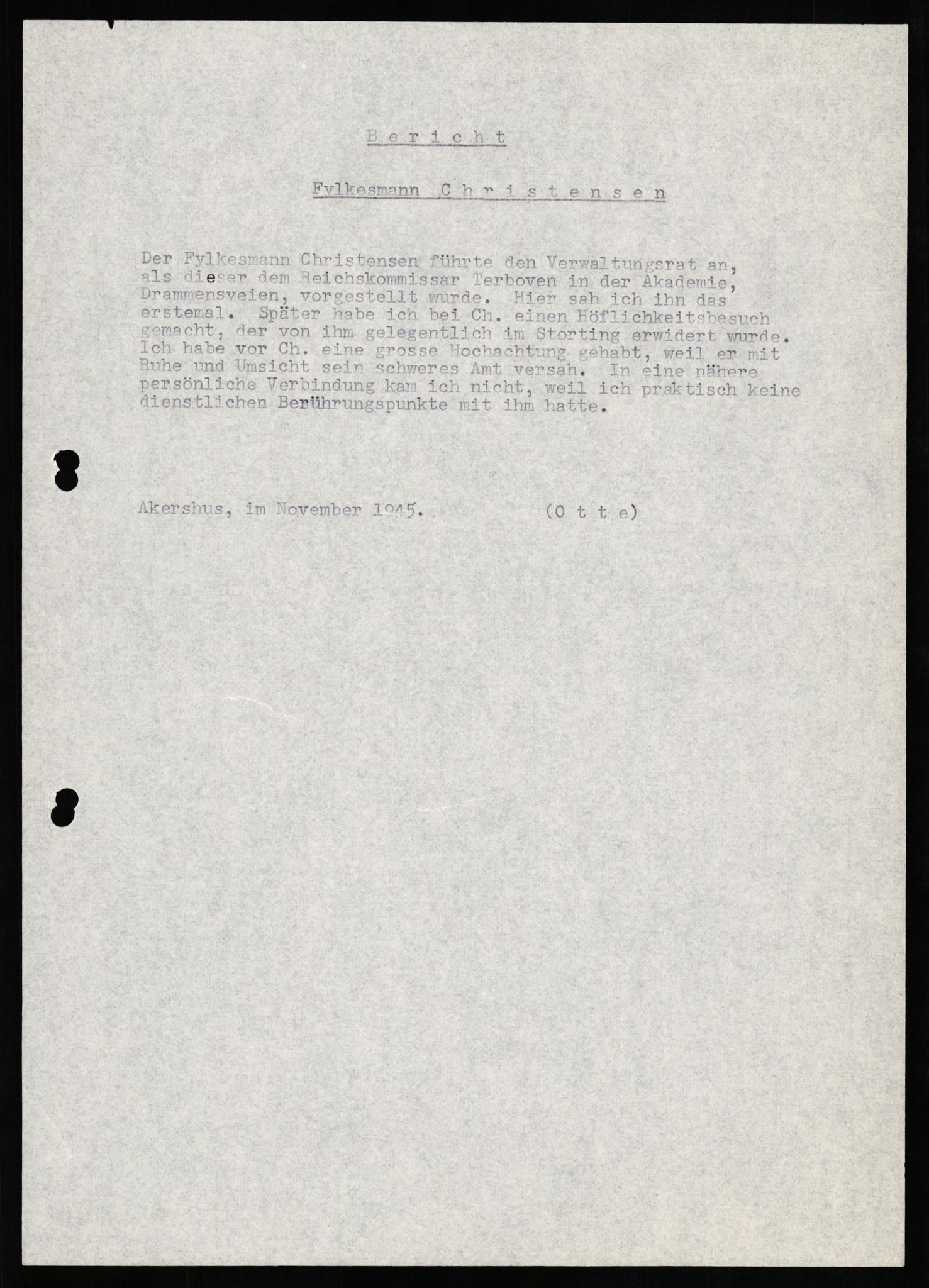 Forsvaret, Forsvarets overkommando II, AV/RA-RAFA-3915/D/Db/L0025: CI Questionaires. Tyske okkupasjonsstyrker i Norge. Tyskere., 1945-1946, p. 174