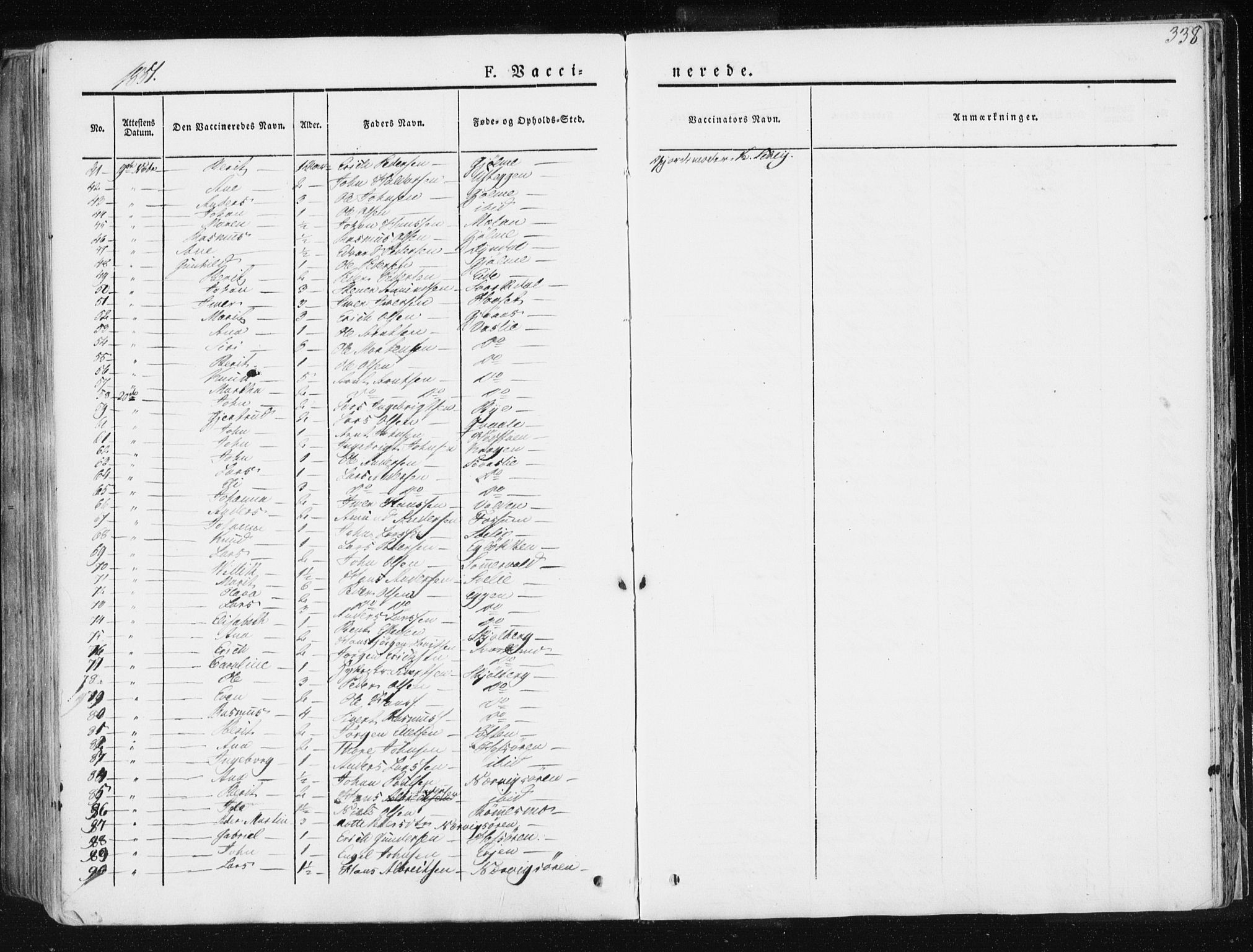 Ministerialprotokoller, klokkerbøker og fødselsregistre - Sør-Trøndelag, AV/SAT-A-1456/668/L0805: Parish register (official) no. 668A05, 1840-1853, p. 338