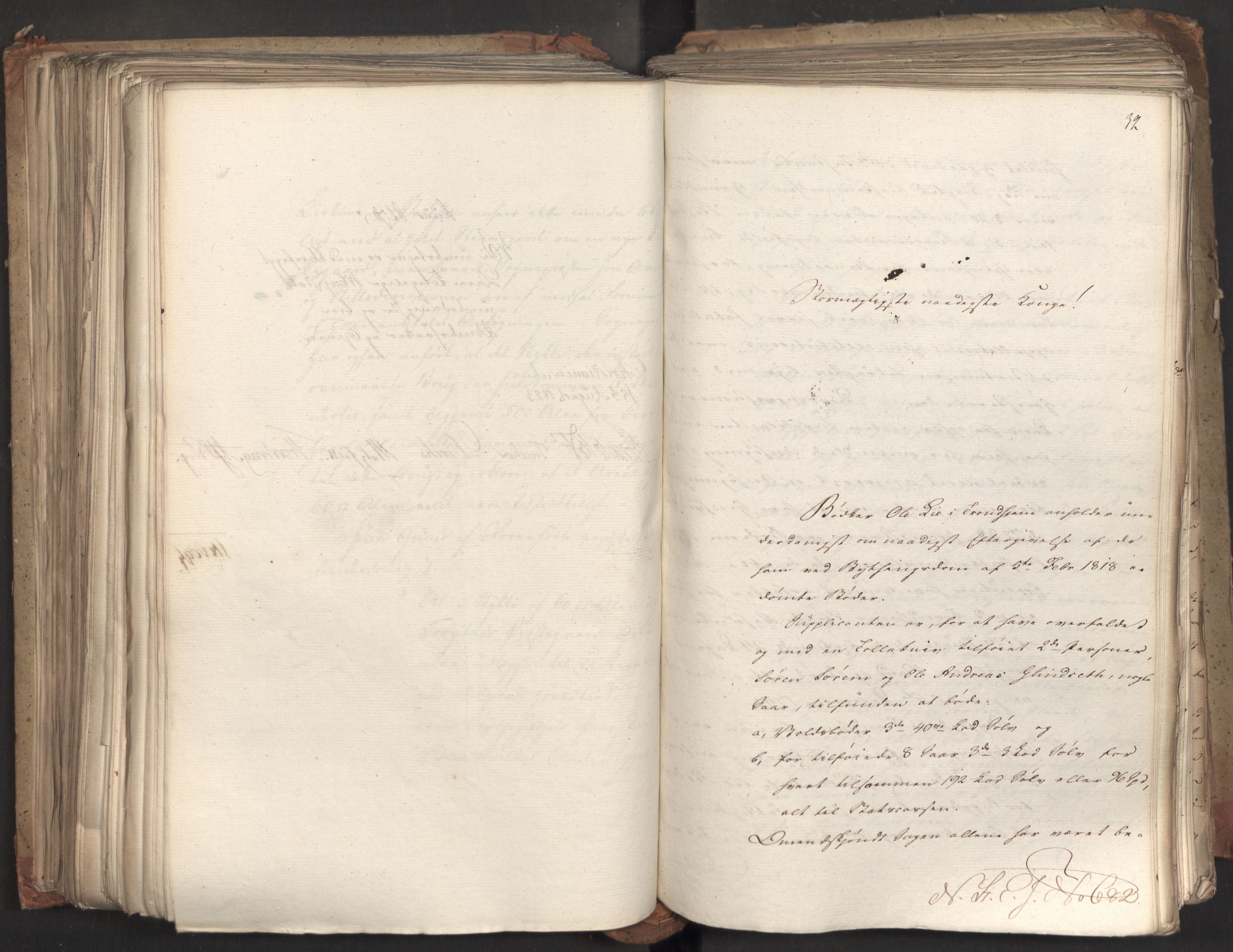 Statsrådsavdelingen i Stockholm, AV/RA-S-1003/D/Da/L0035: Regjeringsinnstillinger nr. 541-840, 1823, p. 370