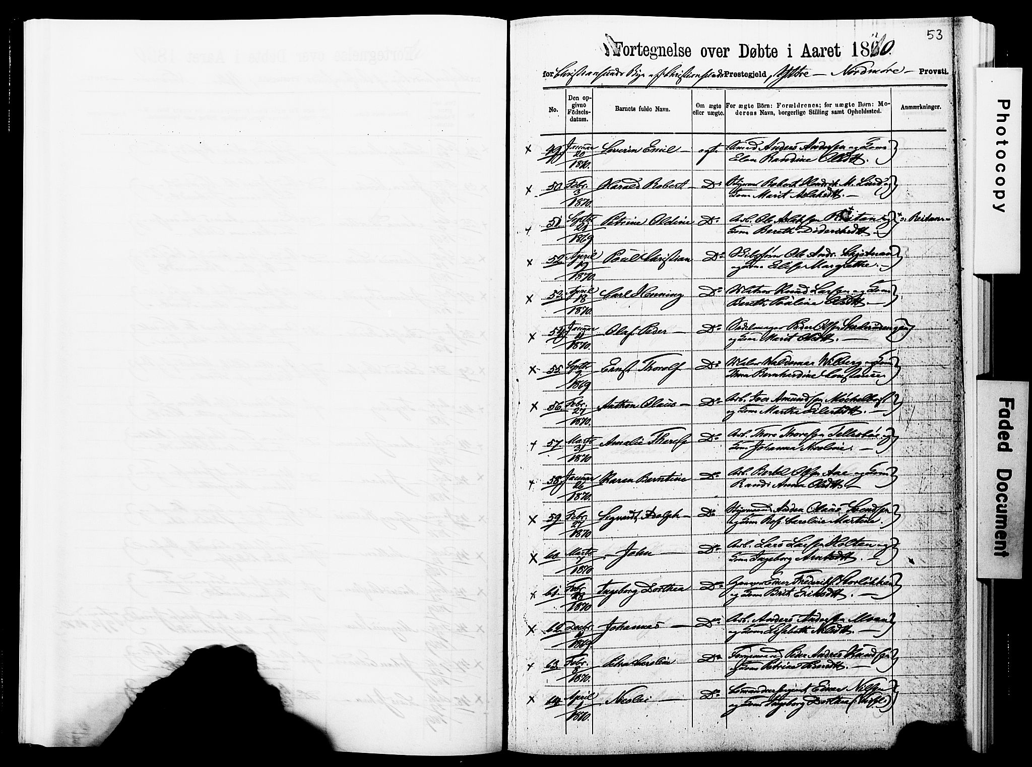 Ministerialprotokoller, klokkerbøker og fødselsregistre - Møre og Romsdal, SAT/A-1454/572/L0857: Parish register (official) no. 572D01, 1866-1872, p. 53