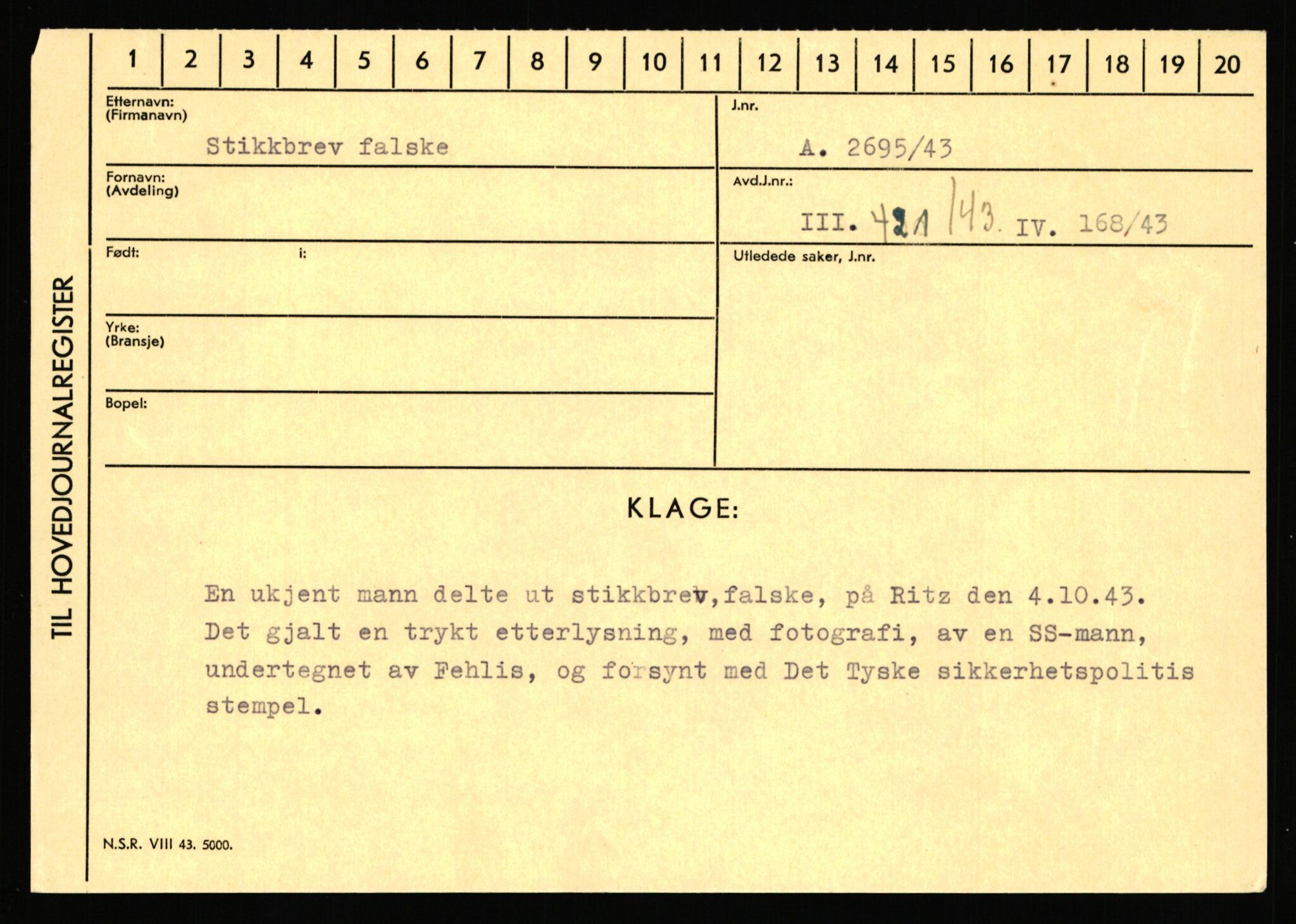 Statspolitiet - Hovedkontoret / Osloavdelingen, AV/RA-S-1329/C/Ca/L0014: Seterlien - Svartås, 1943-1945, p. 3696