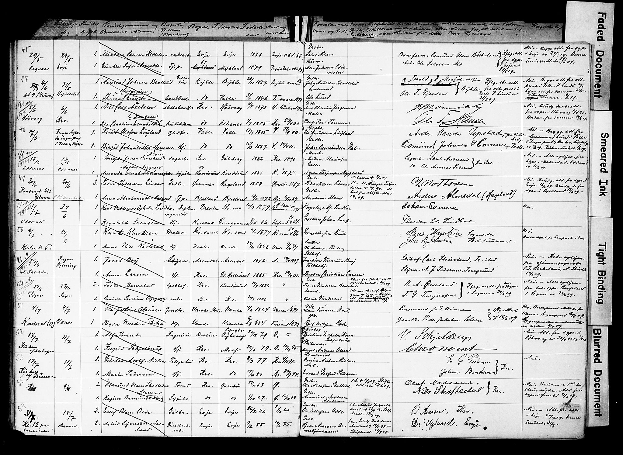 Kristiansand domprosti, AV/SAK-1112-0006/J/Je/L0003: Banns register no. A VI 19, 1903-1911, p. 41