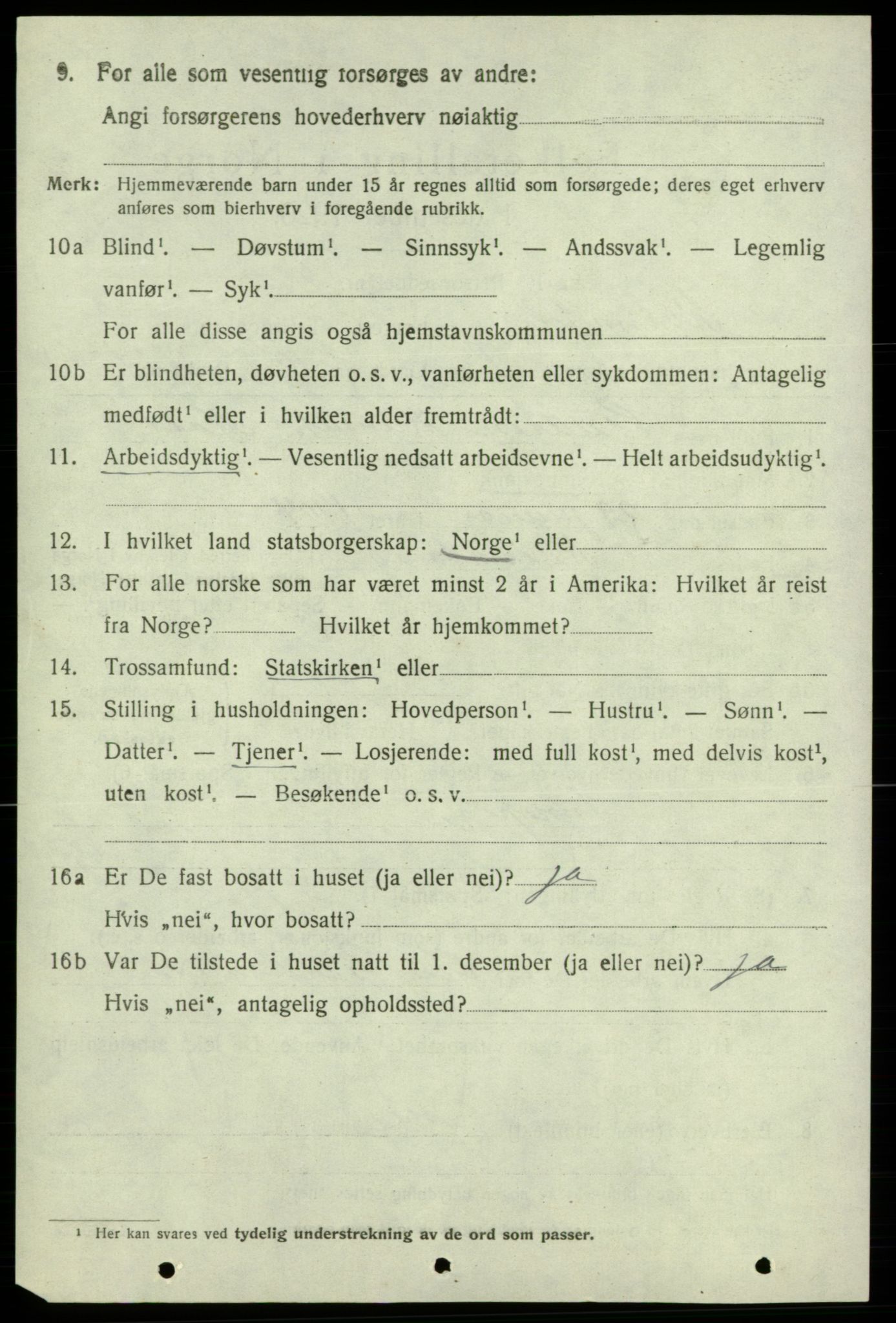 SAB, 1920 census for Kvinnherad, 1920, p. 4489