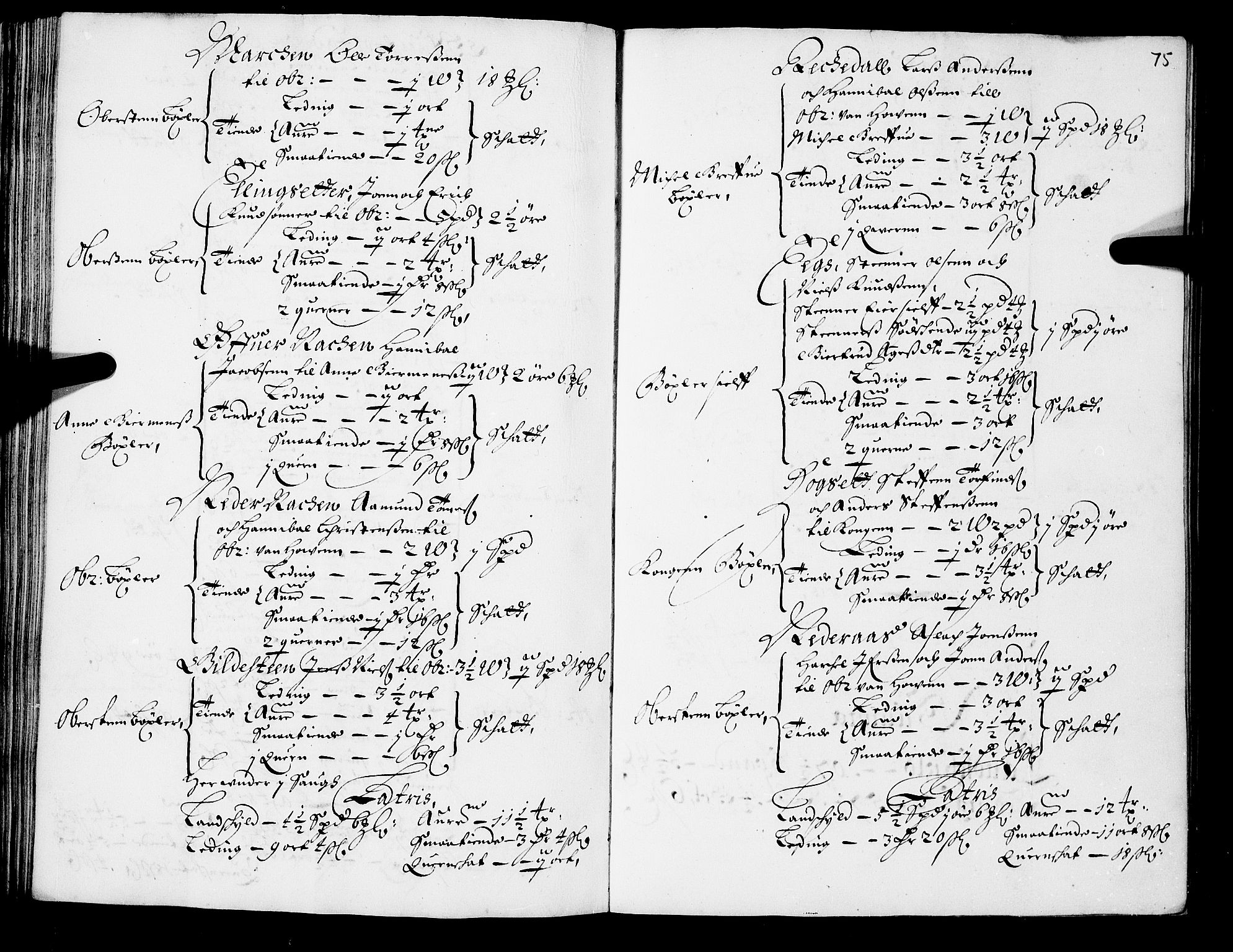 Rentekammeret inntil 1814, Realistisk ordnet avdeling, AV/RA-EA-4070/N/Nb/Nba/L0048: Romsdal fogderi, 1669, p. 74b-75a