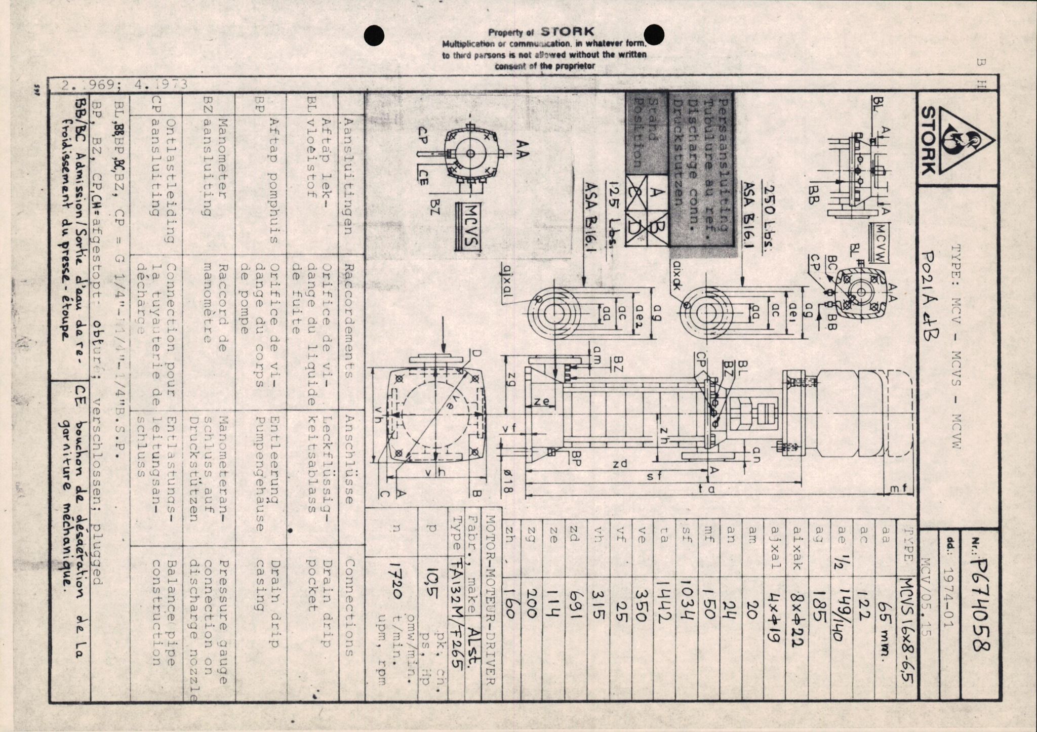 Pa 1503 - Stavanger Drilling AS, AV/SAST-A-101906/2/E/Eb/Ebb/L0001: Alexander L. Kielland plattform - Operation manual, 1976, p. 276