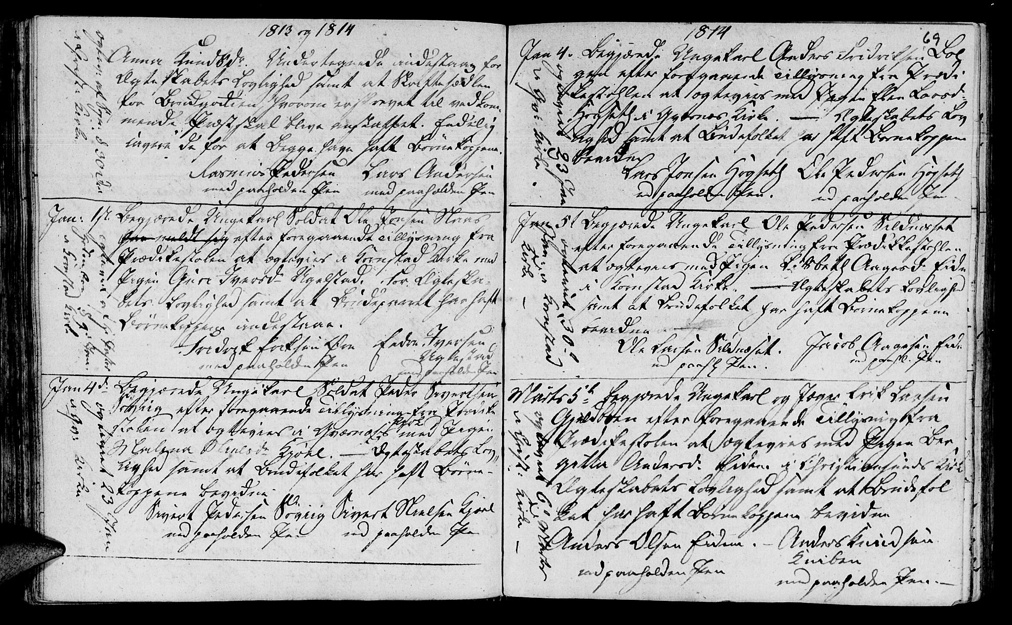 Ministerialprotokoller, klokkerbøker og fødselsregistre - Møre og Romsdal, SAT/A-1454/568/L0795: Parish register (official) no. 568A04, 1802-1845, p. 69