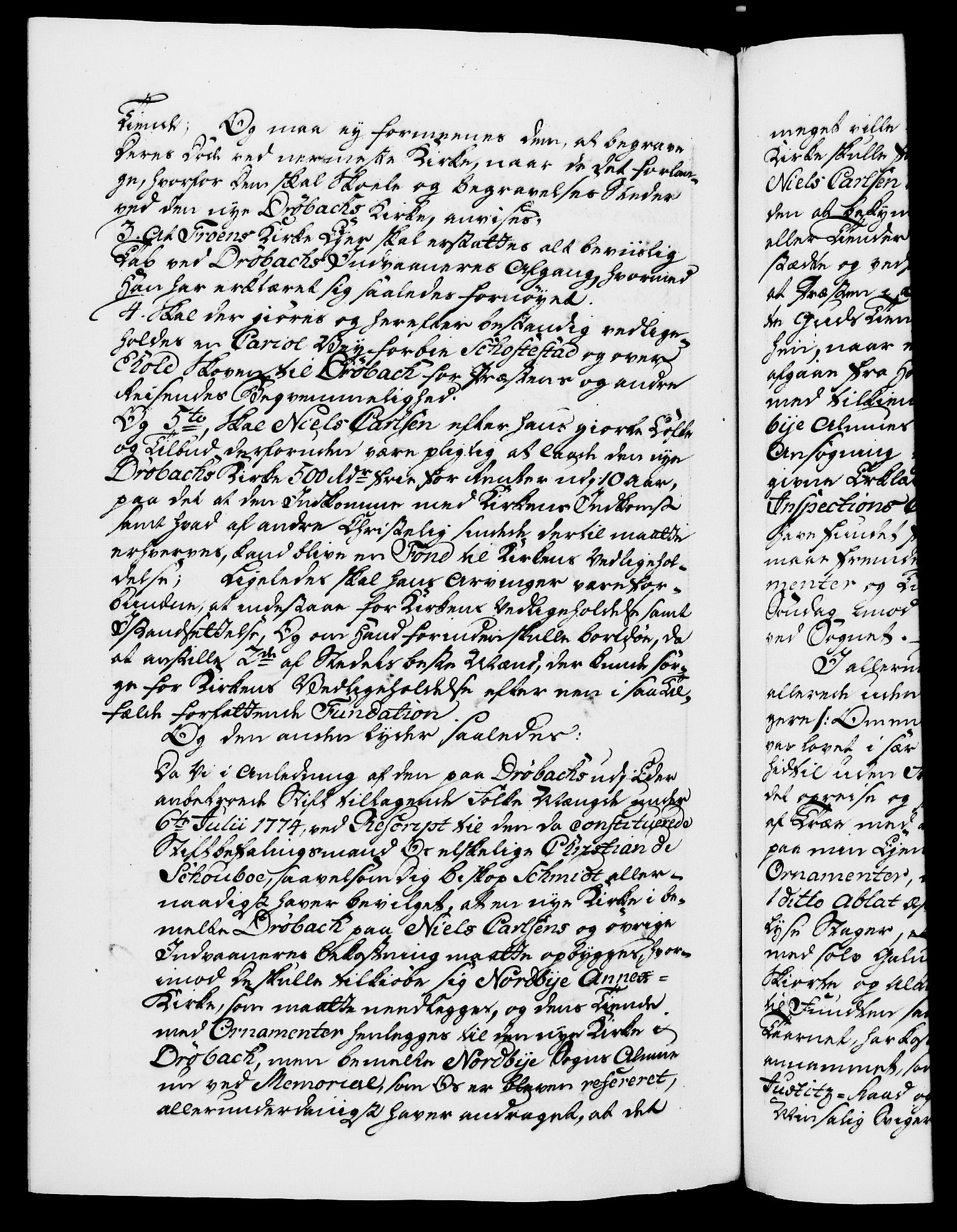 Danske Kanselli 1572-1799, RA/EA-3023/F/Fc/Fca/Fcaa/L0047: Norske registre, 1776-1778, p. 780b