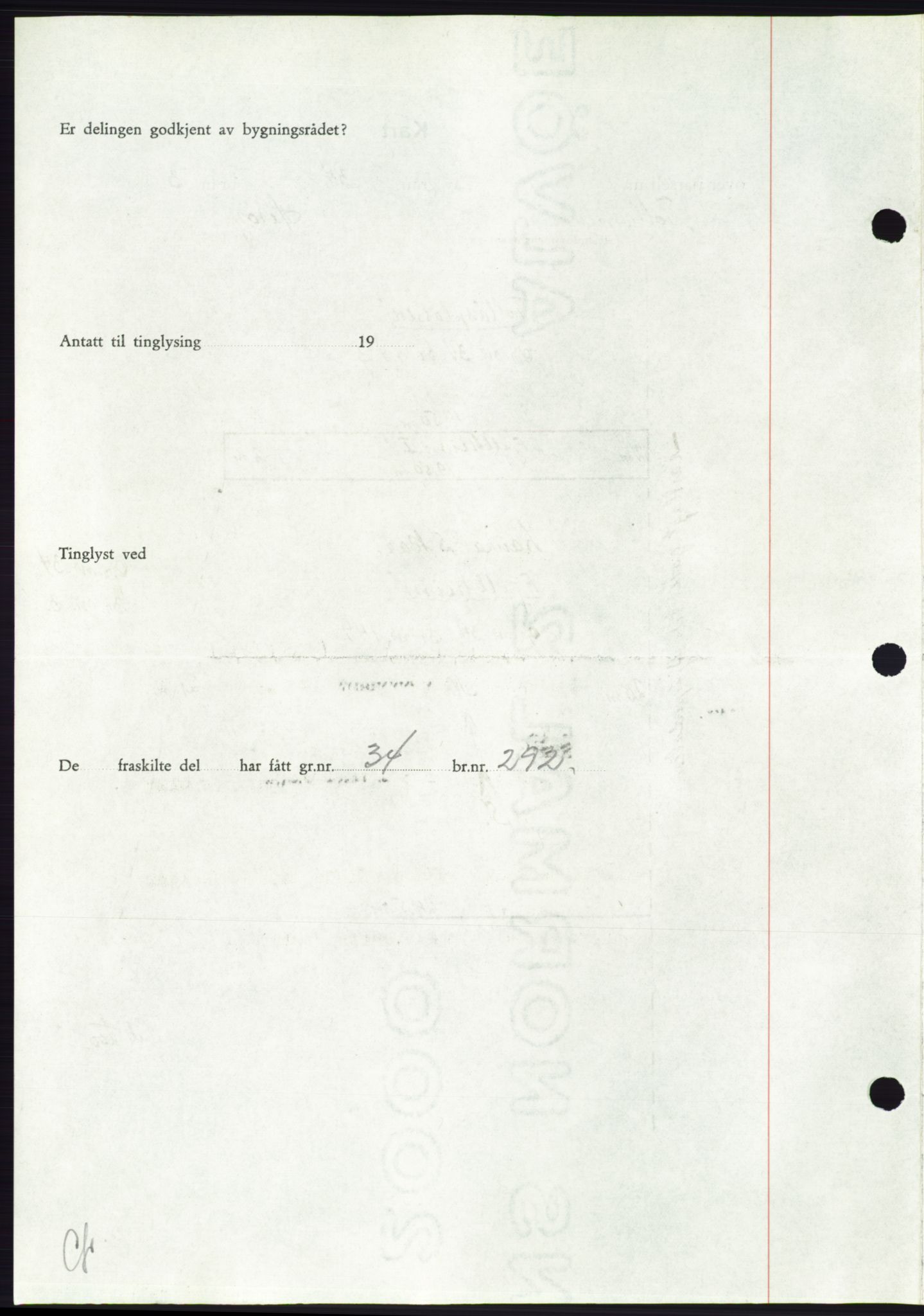 Søre Sunnmøre sorenskriveri, AV/SAT-A-4122/1/2/2C/L0101: Mortgage book no. 27A, 1955-1955, Diary no: : 1360/1955