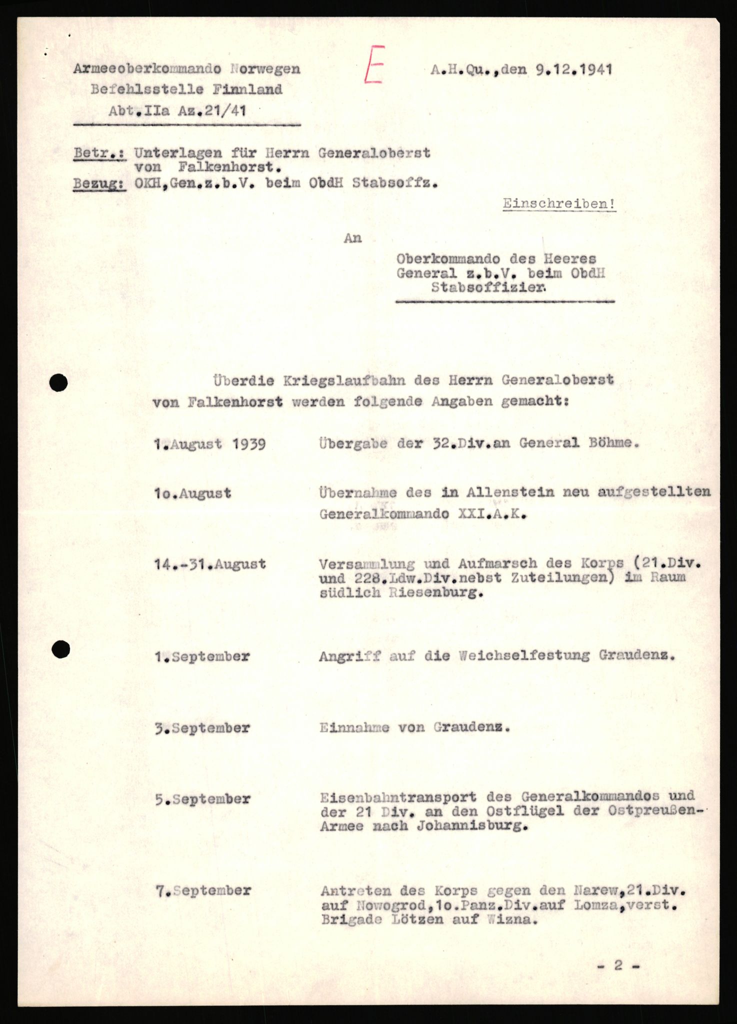 Forsvarets Overkommando. 2 kontor. Arkiv 11.4. Spredte tyske arkivsaker, AV/RA-RAFA-7031/D/Dar/Dara/L0018: Personalbøker, 1940-1945, p. 460