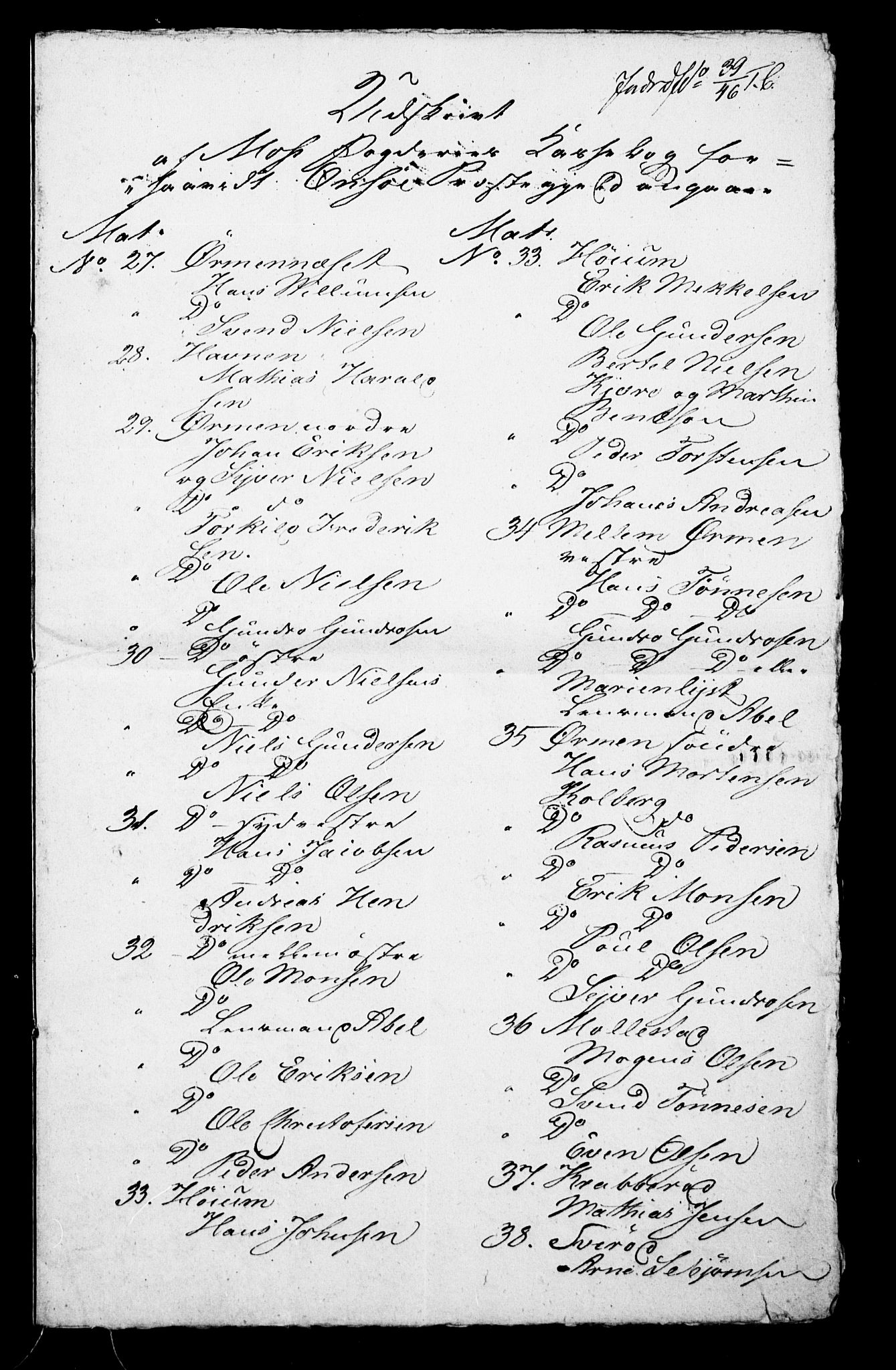 , Census 1845 for Onsøy, 1845, p. 6