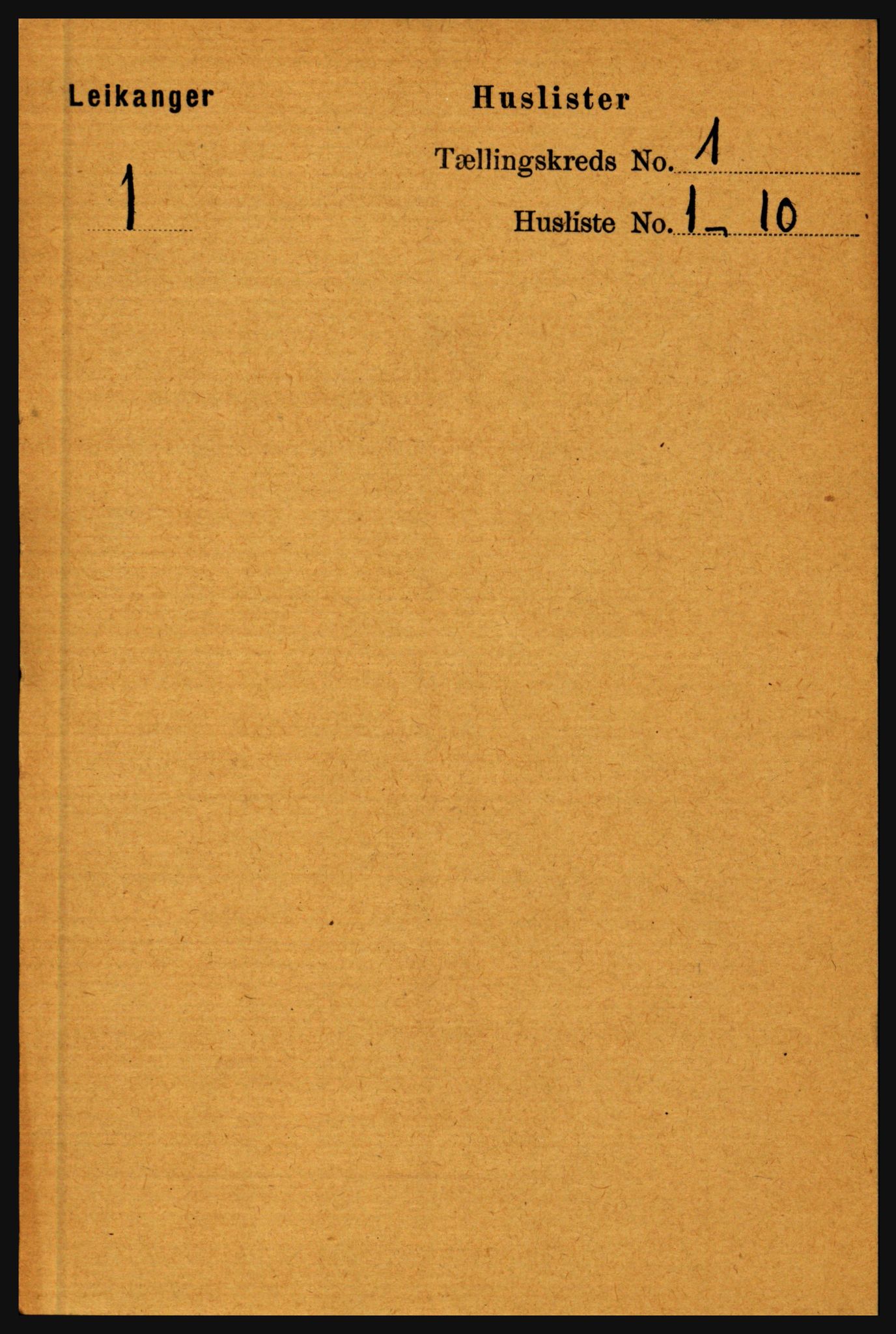 RA, 1891 census for 1419 Leikanger, 1891, p. 41