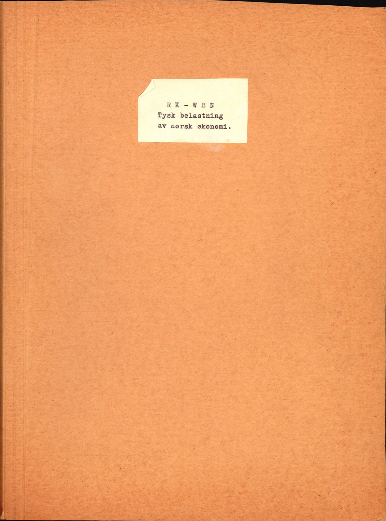 Forsvarets Overkommando. 2 kontor. Arkiv 11.4. Spredte tyske arkivsaker, AV/RA-RAFA-7031/D/Dar/Darb/L0003: Reichskommissariat - Hauptabteilung Vervaltung, 1940-1945, p. 2