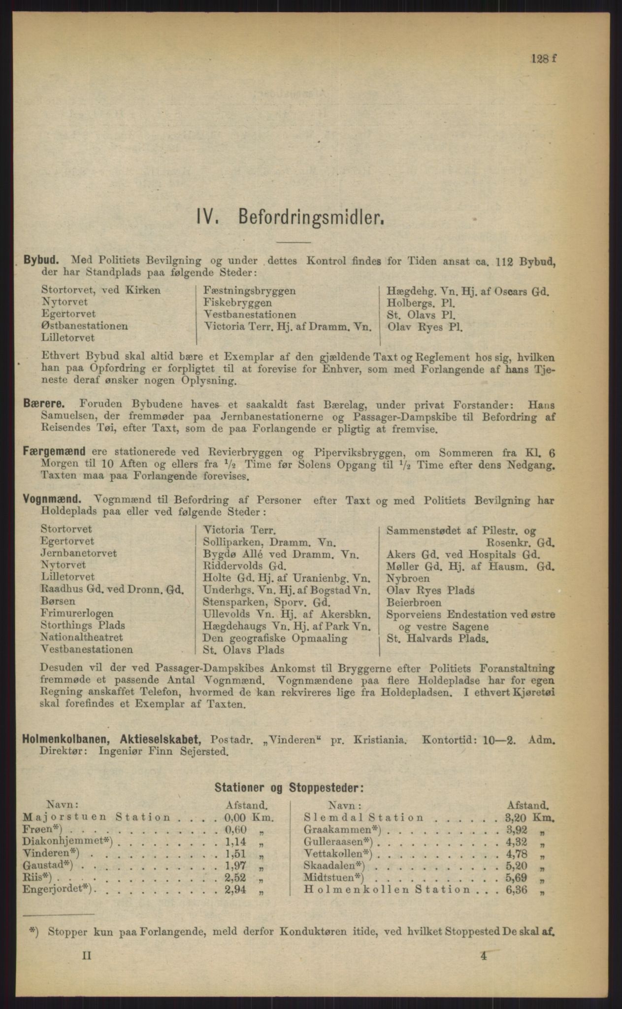 Kristiania/Oslo adressebok, PUBL/-, 1903, p. 128