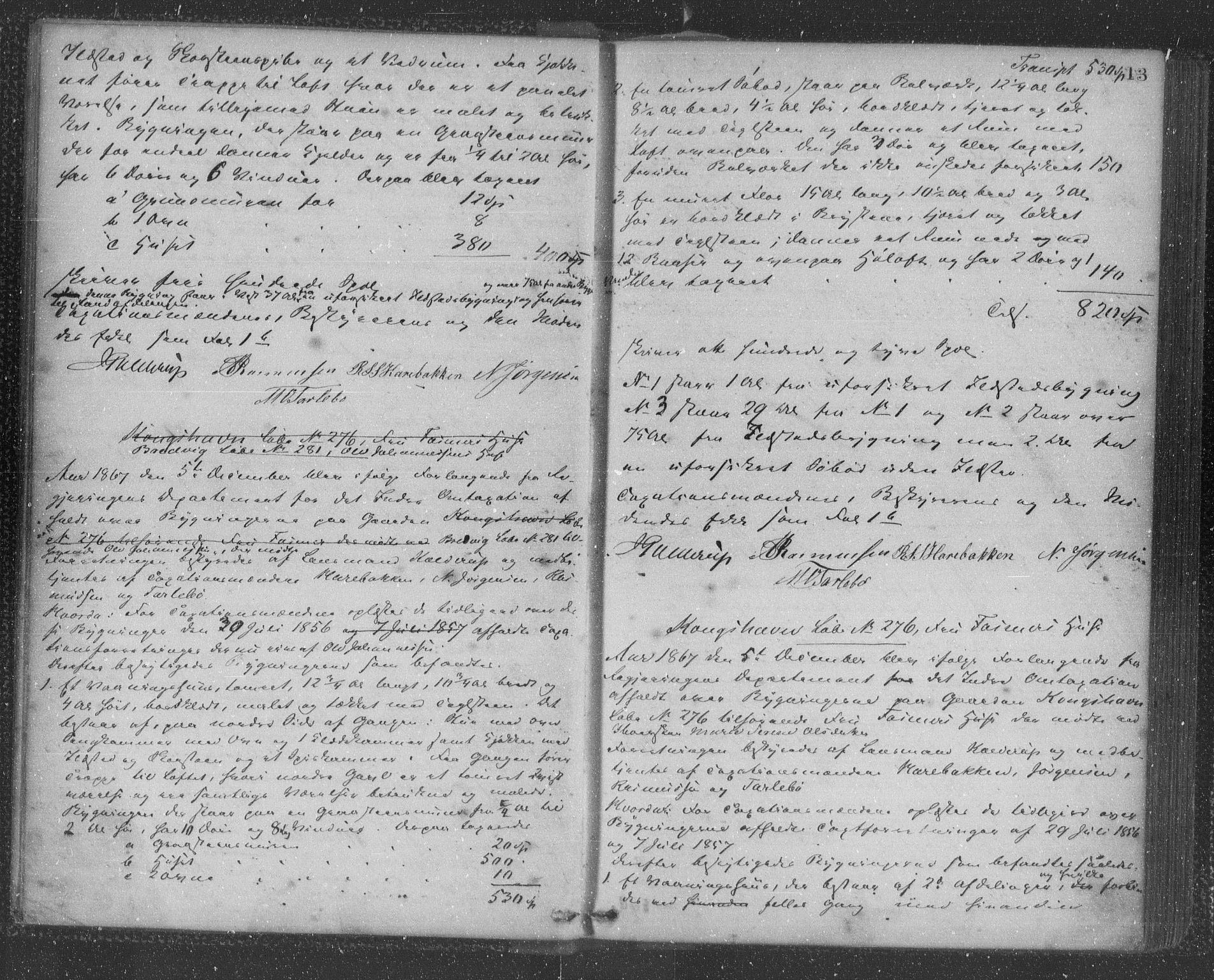 Lensmannen i Årstad, AV/SAB-A-36201/0012/L0004: Branntakstprotokoll, 1867-1872, p. 13