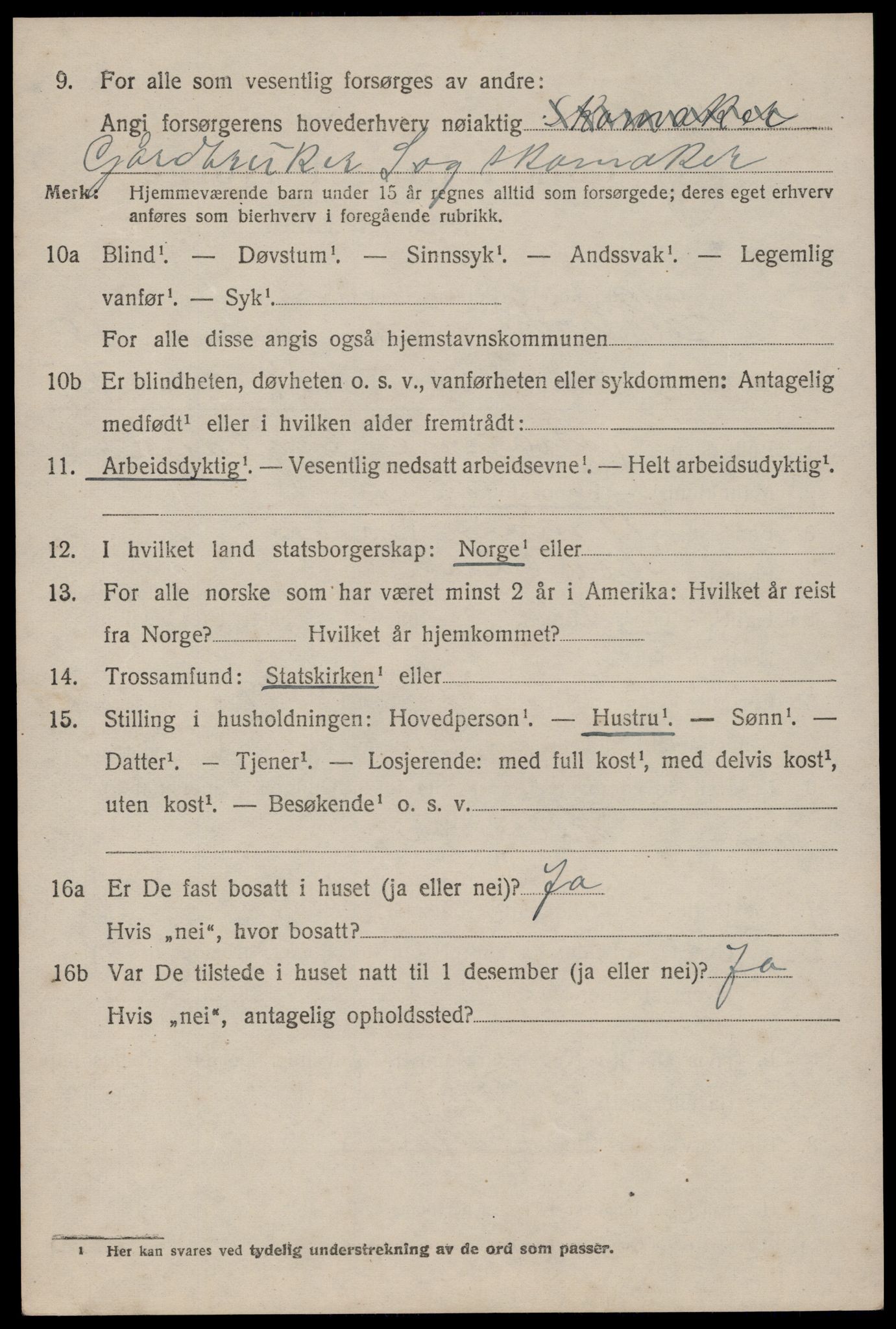 SAST, 1920 census for Høyland, 1920, p. 13937