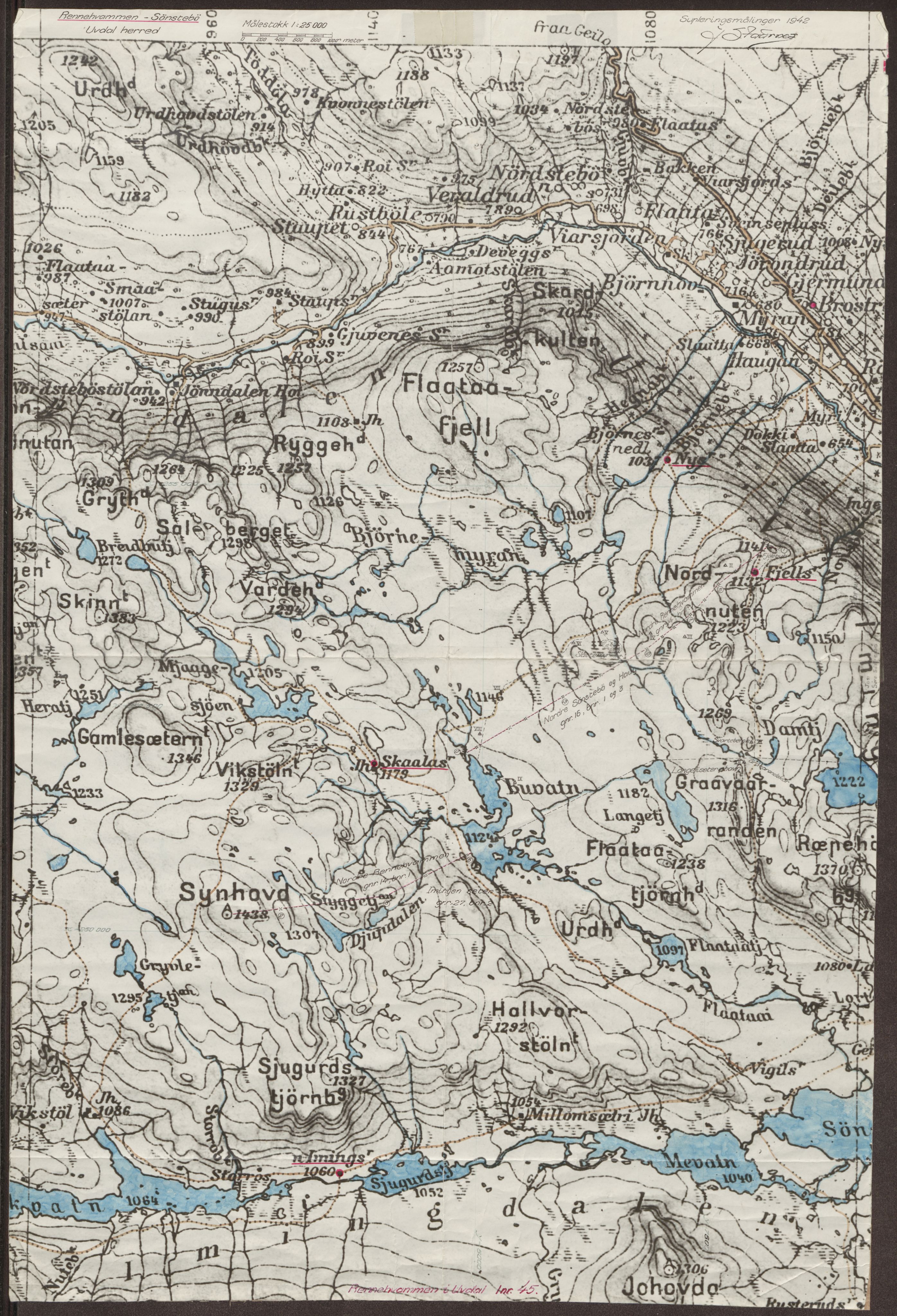 Jordskifteverkets kartarkiv, RA/S-3929/T, 1859-1988, p. 669