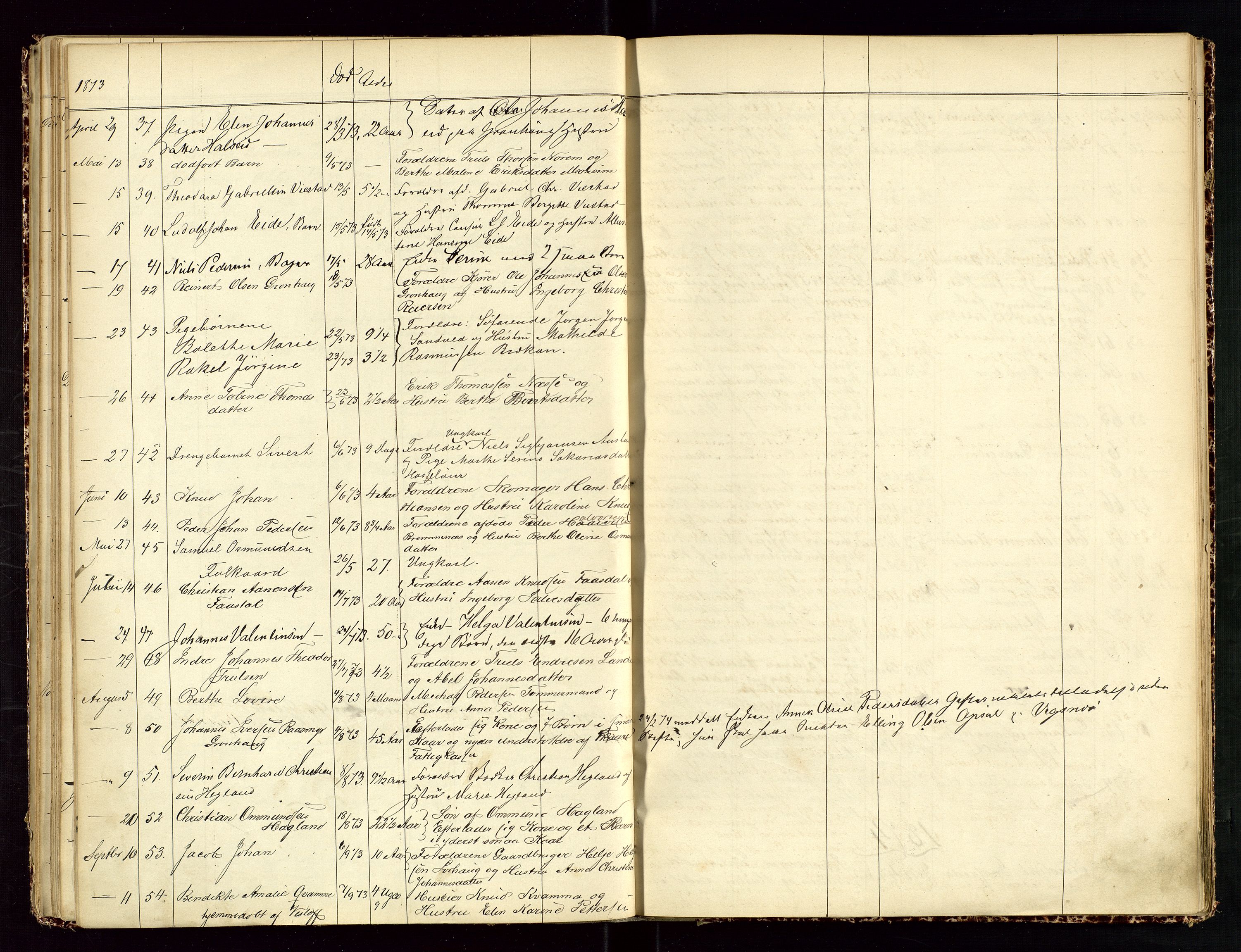 Haugesund tingrett, AV/SAST-A-101415/01/IV/IVJ/L0001: Dødsfallsprotokoll, 1867-1889