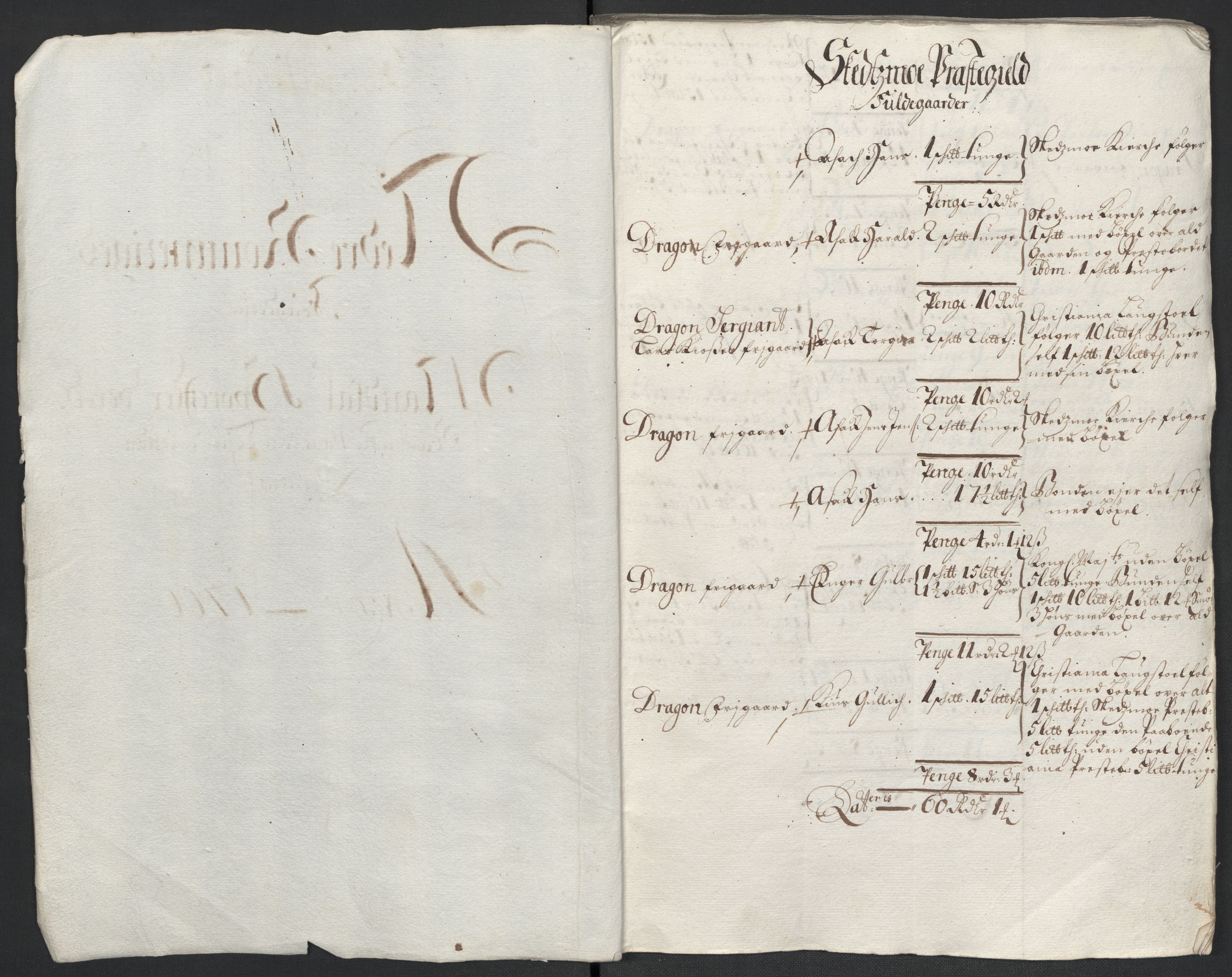 Rentekammeret inntil 1814, Reviderte regnskaper, Fogderegnskap, AV/RA-EA-4092/R11/L0583: Fogderegnskap Nedre Romerike, 1700, p. 93