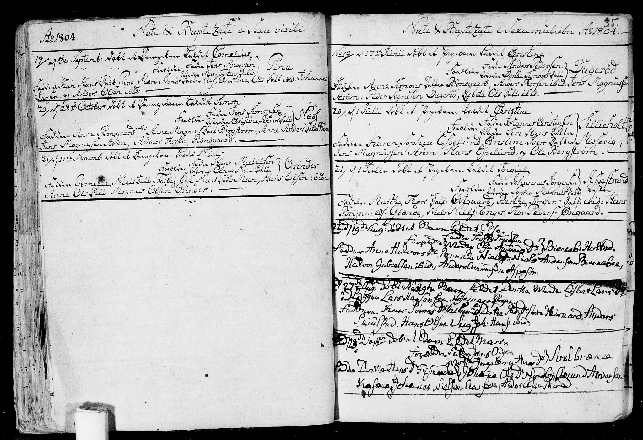 Aremark prestekontor Kirkebøker, AV/SAO-A-10899/F/Fa/L0004: Parish register (official) no. I 4, 1796-1814, p. 35