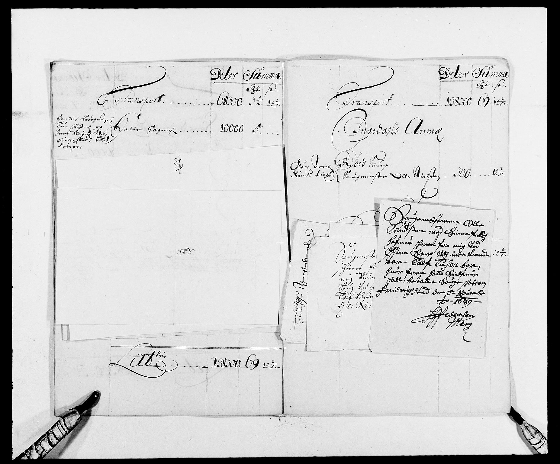 Rentekammeret inntil 1814, Reviderte regnskaper, Fogderegnskap, AV/RA-EA-4092/R01/L0008: Fogderegnskap Idd og Marker, 1689, p. 197