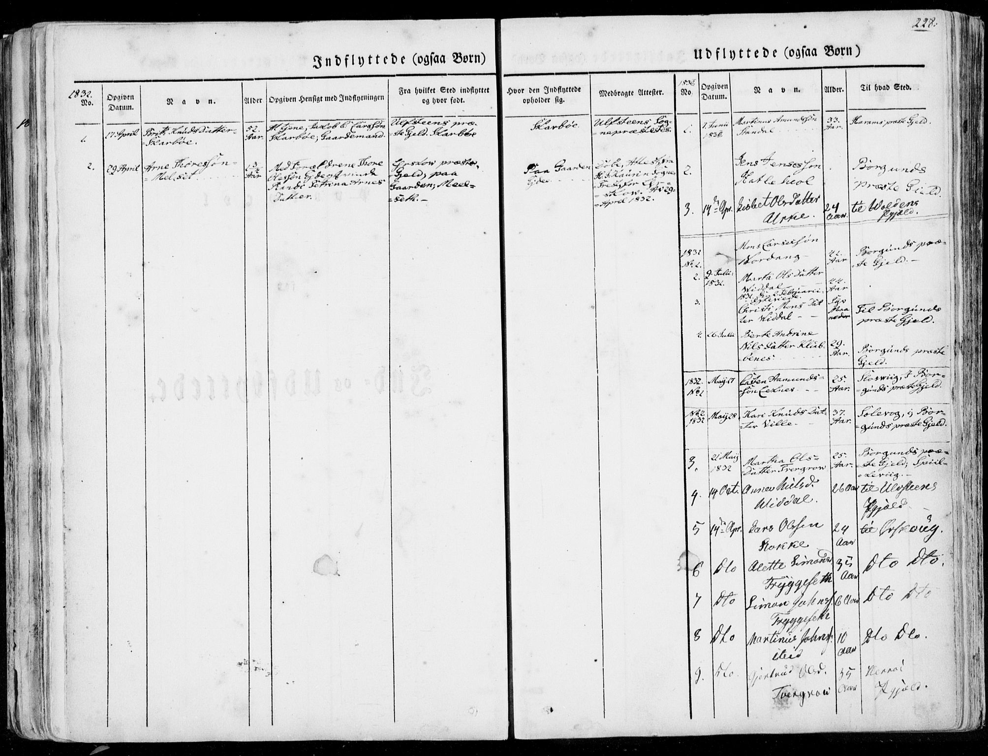 Ministerialprotokoller, klokkerbøker og fødselsregistre - Møre og Romsdal, SAT/A-1454/515/L0208: Parish register (official) no. 515A04, 1830-1846, p. 228