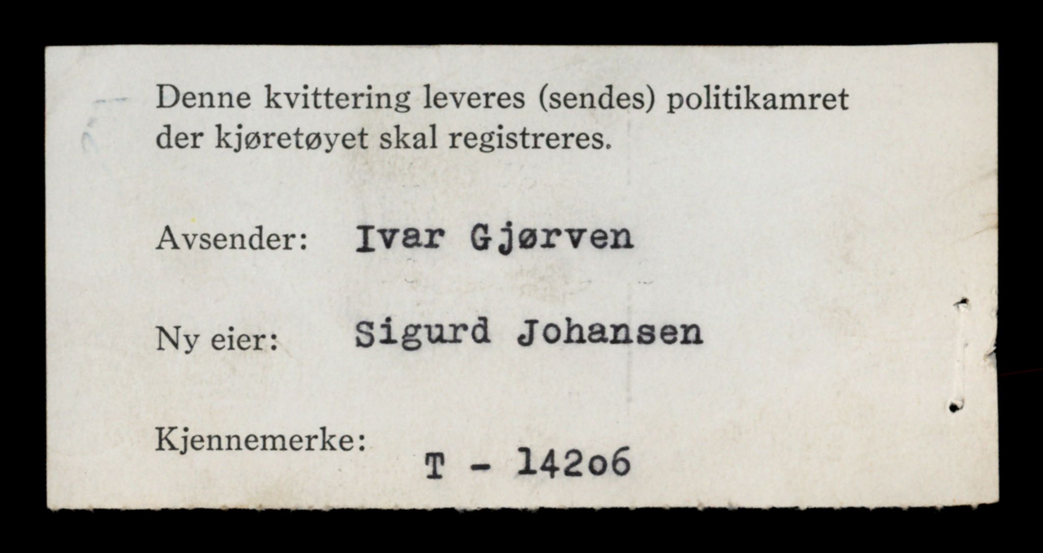 Møre og Romsdal vegkontor - Ålesund trafikkstasjon, AV/SAT-A-4099/F/Fe/L0044: Registreringskort for kjøretøy T 14205 - T 14319, 1927-1998, p. 26