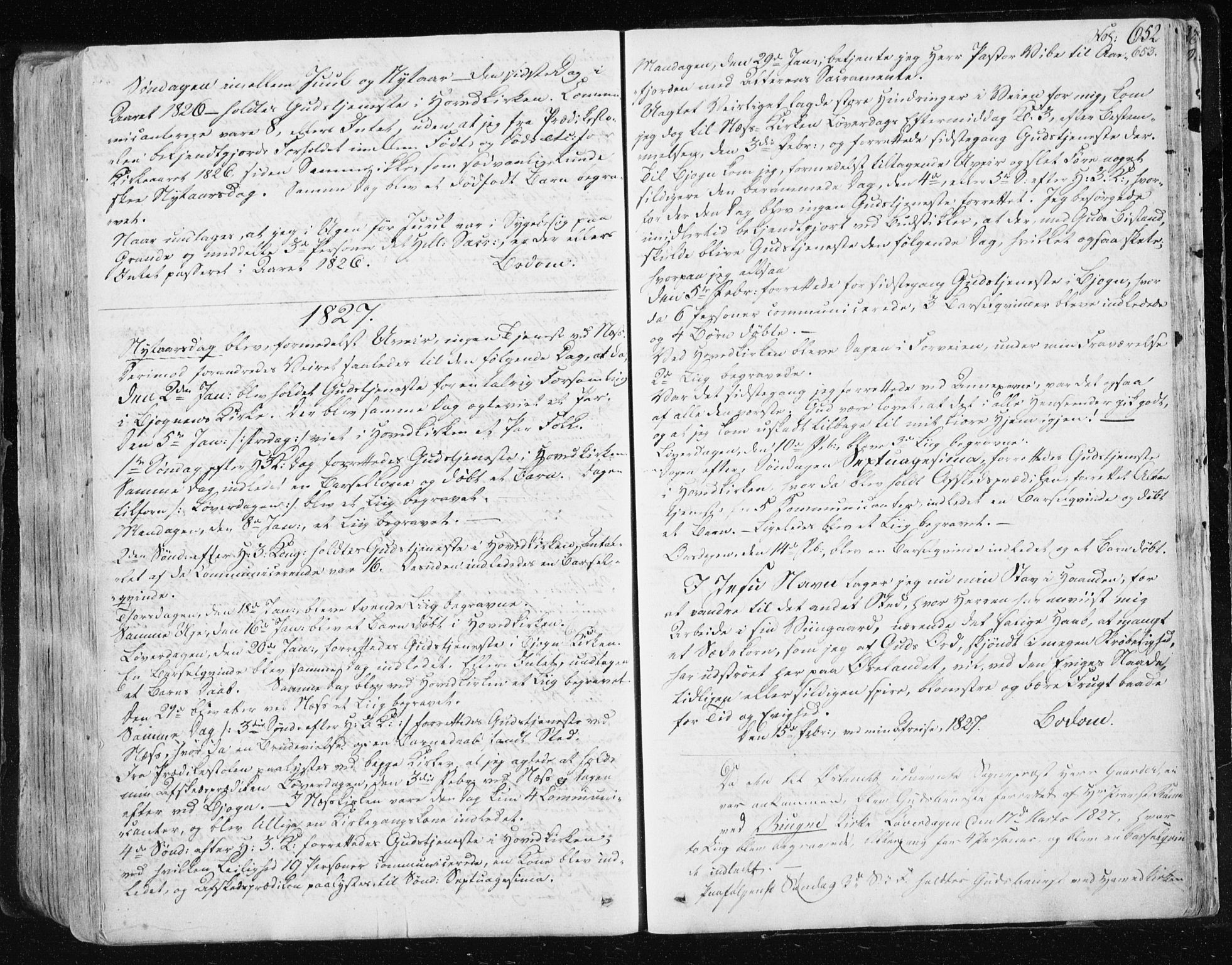 Ministerialprotokoller, klokkerbøker og fødselsregistre - Sør-Trøndelag, SAT/A-1456/659/L0735: Parish register (official) no. 659A05, 1826-1841, p. 652