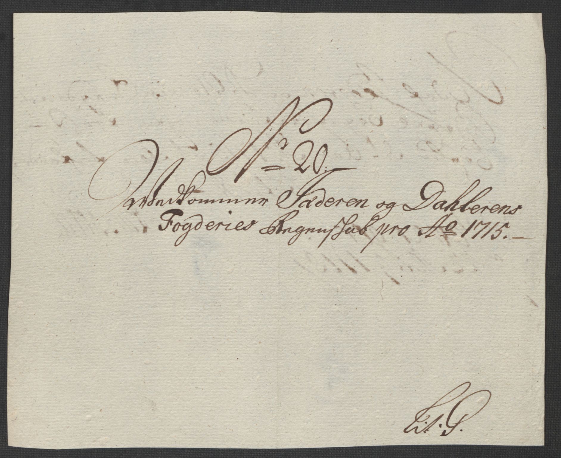 Rentekammeret inntil 1814, Reviderte regnskaper, Fogderegnskap, RA/EA-4092/R46/L2740: Fogderegnskap Jæren og Dalane, 1715-1716, p. 126