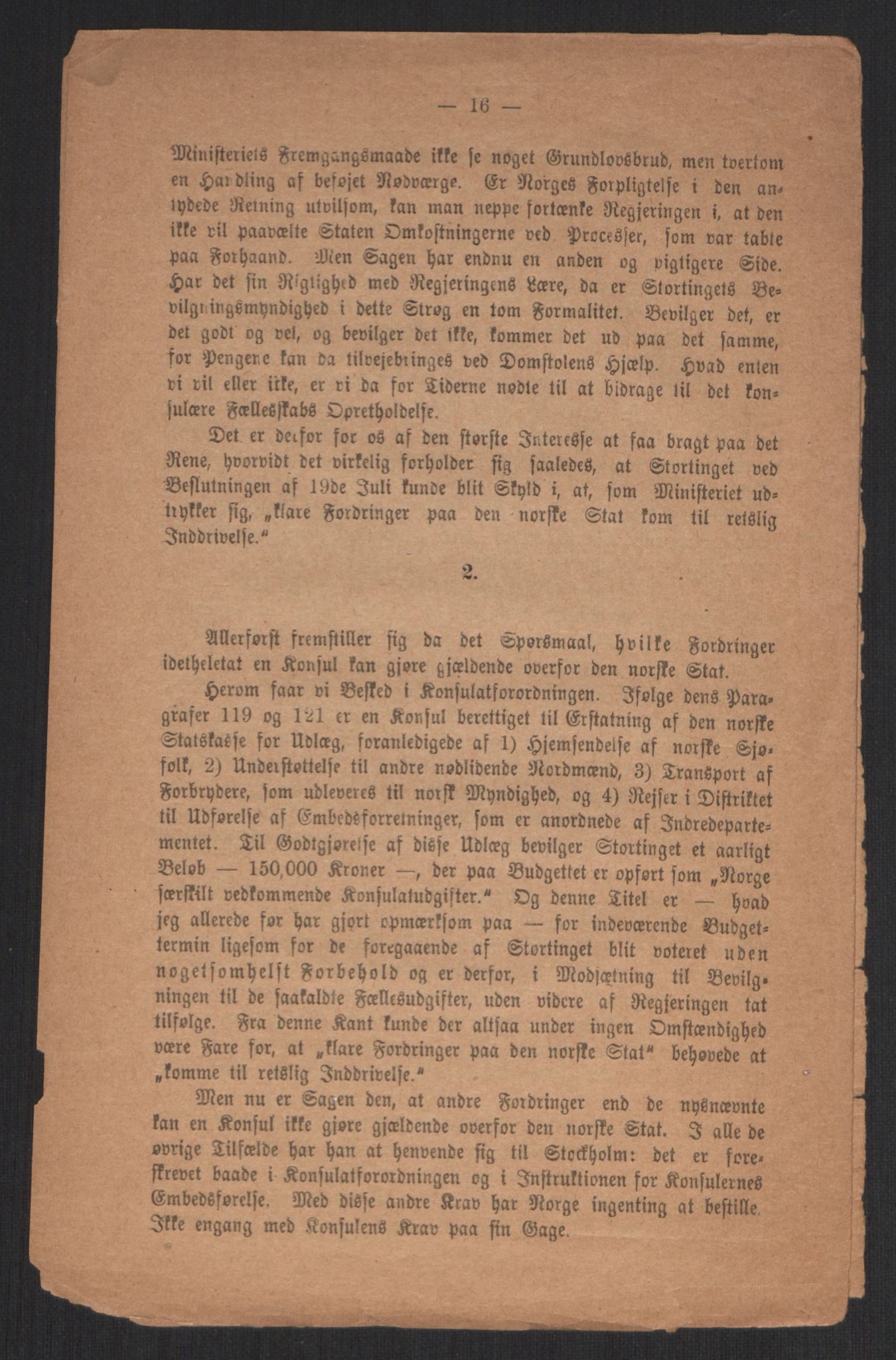 Venstres Hovedorganisasjon, RA/PA-0876/X/L0001: De eldste skrifter, 1860-1936, p. 629