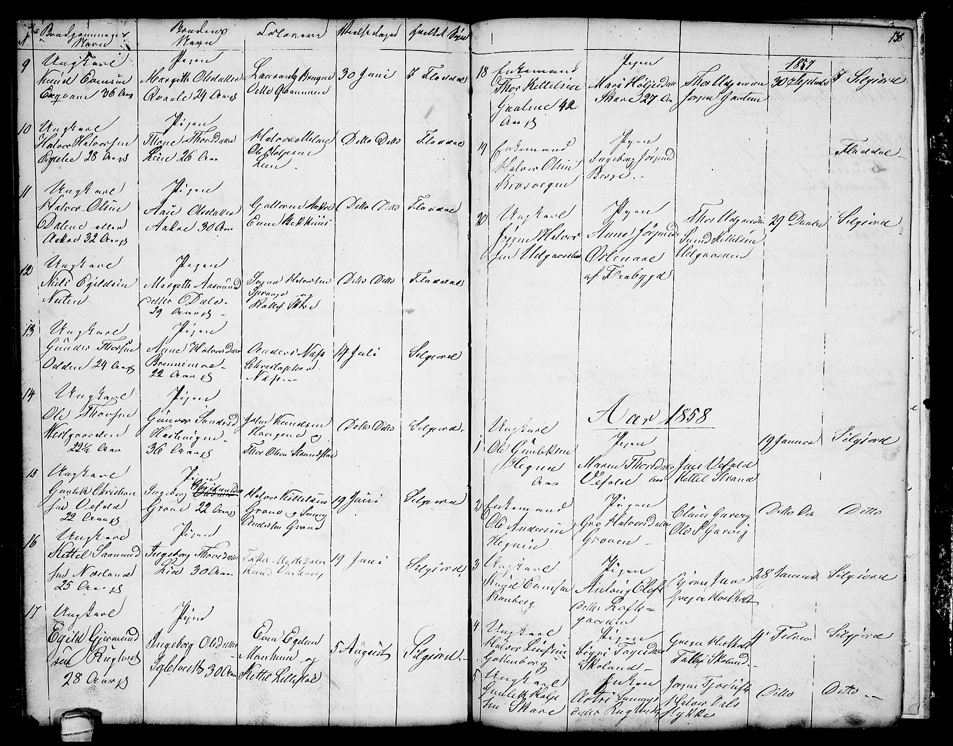 Seljord kirkebøker, SAKO/A-20/G/Ga/L0002: Parish register (copy) no. I 2, 1838-1866, p. 138