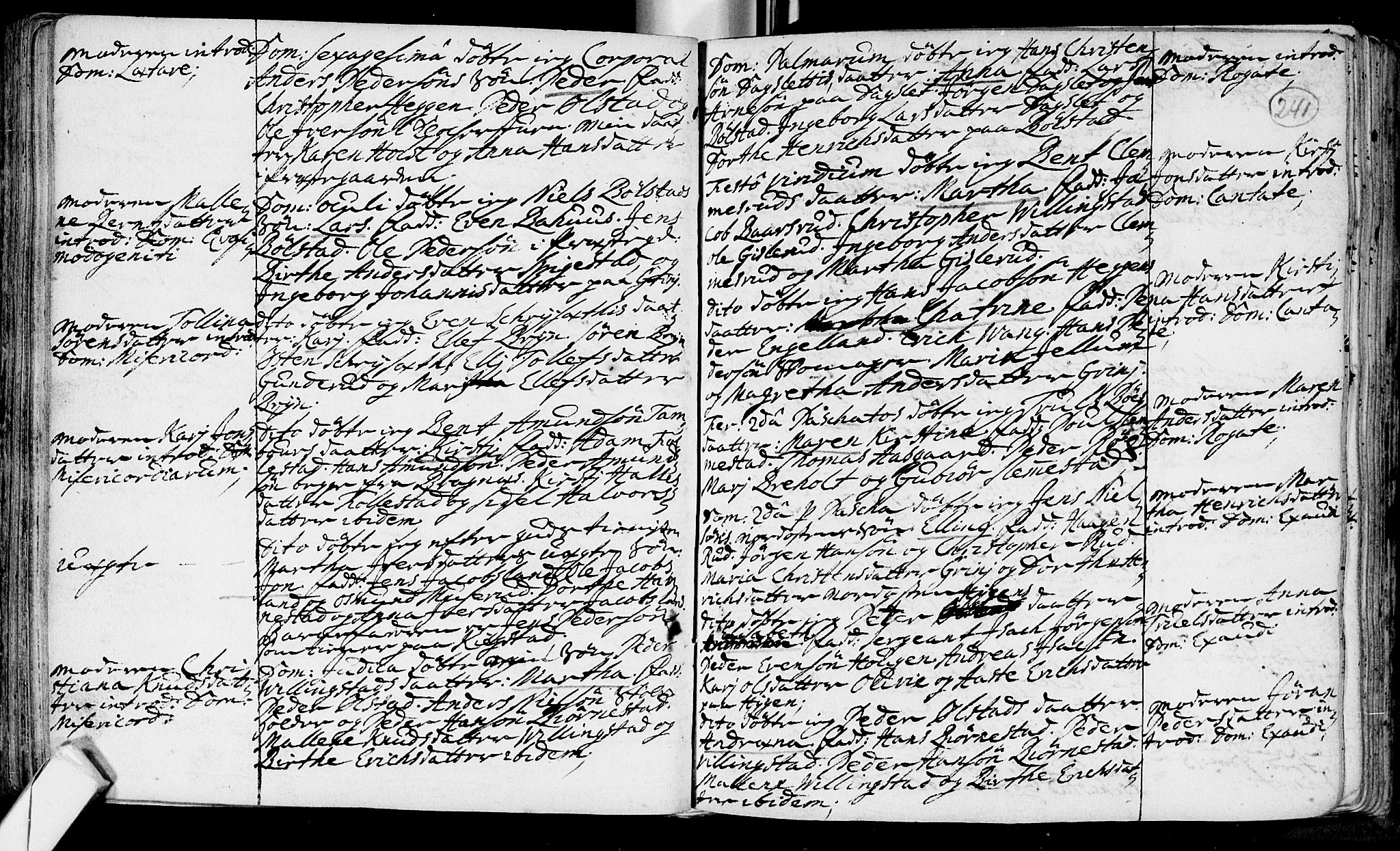 Røyken kirkebøker, SAKO/A-241/F/Fa/L0002: Parish register (official) no. 2, 1731-1782, p. 241