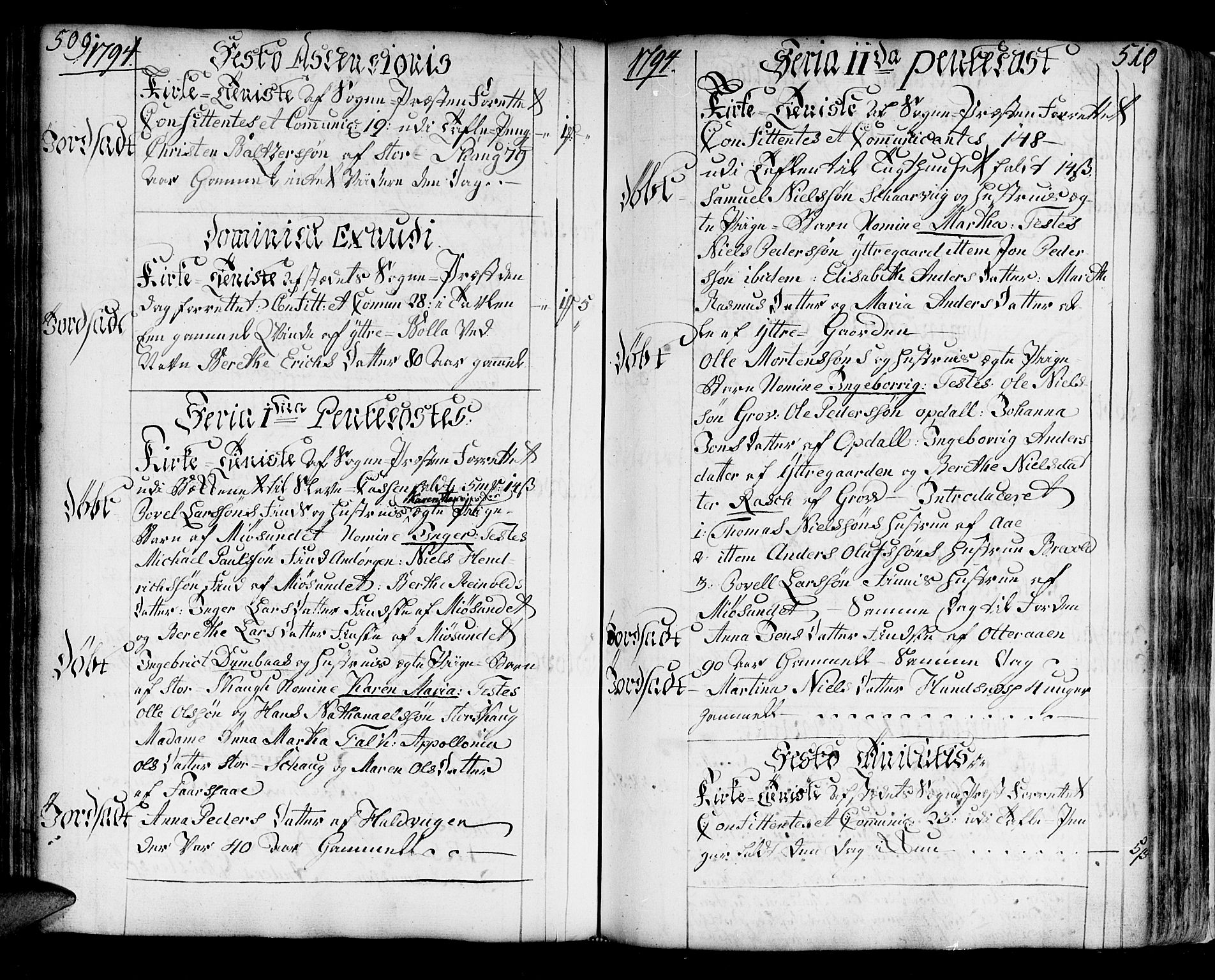 Ibestad sokneprestembete, SATØ/S-0077/H/Ha/Haa/L0003kirke: Parish register (official) no. 3, 1776-1801, p. 509-510