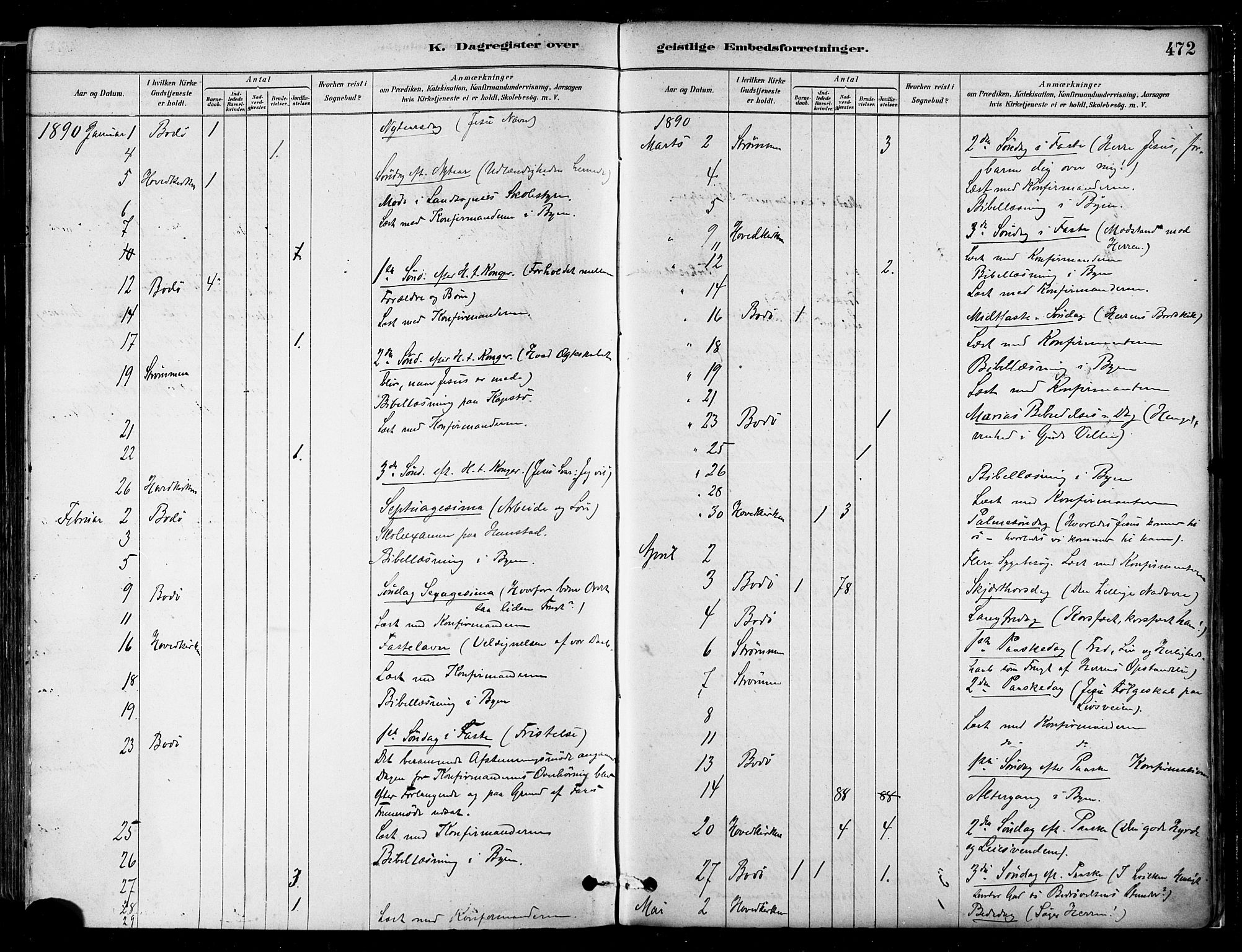 Ministerialprotokoller, klokkerbøker og fødselsregistre - Nordland, SAT/A-1459/802/L0054: Parish register (official) no. 802A01, 1879-1893, p. 472