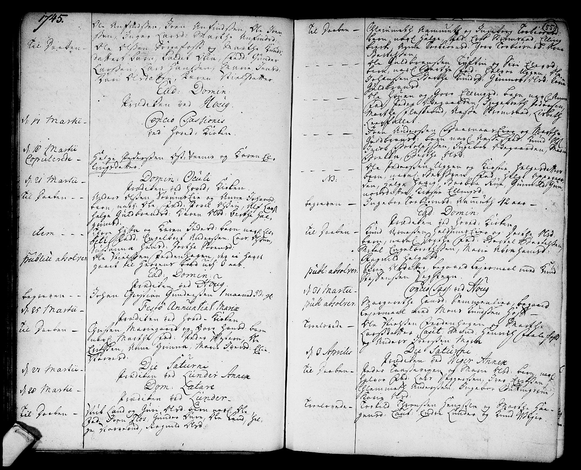 Norderhov kirkebøker, AV/SAKO-A-237/F/Fa/L0003a: Parish register (official) no. 3, 1740-1757, p. 55