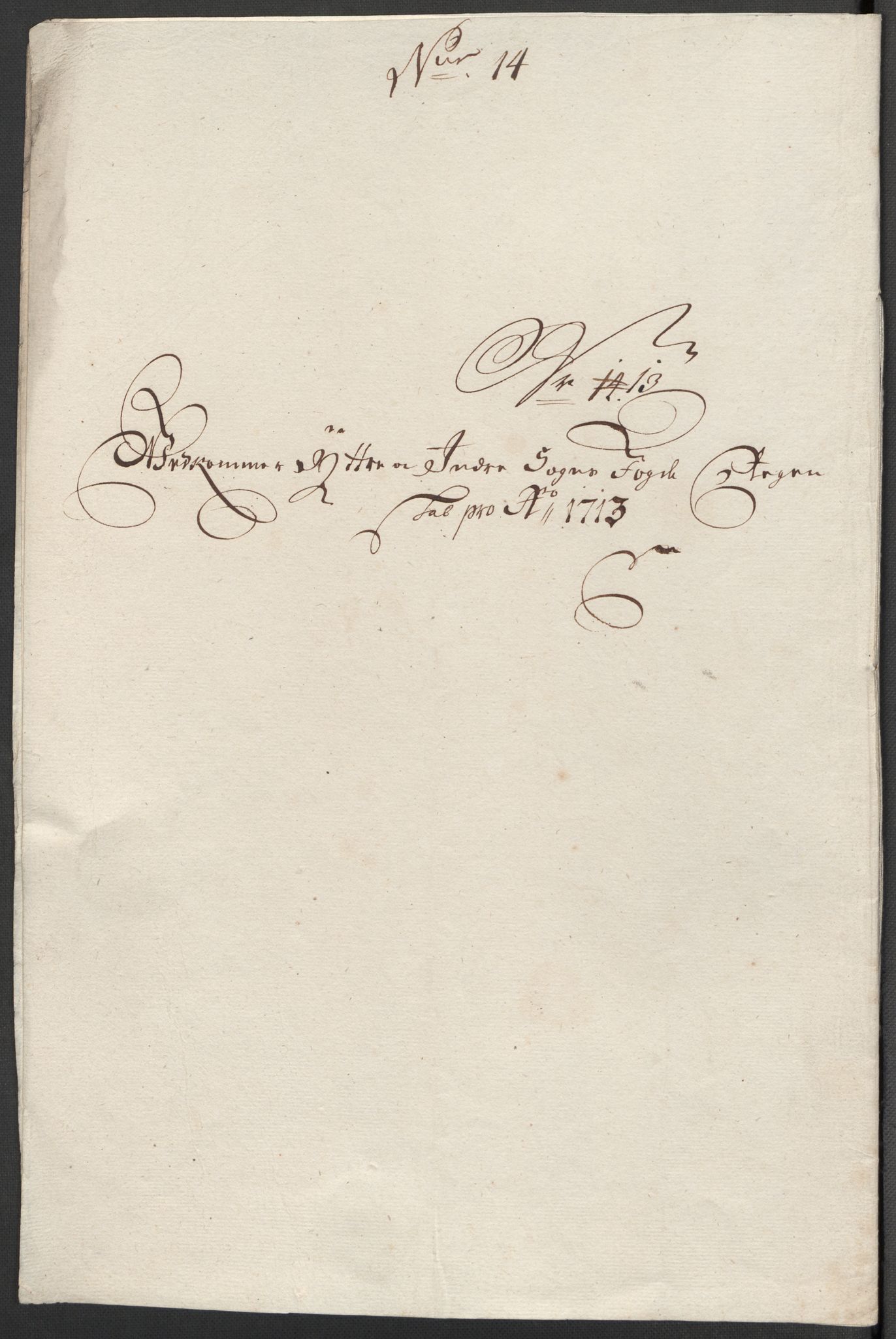 Rentekammeret inntil 1814, Reviderte regnskaper, Fogderegnskap, AV/RA-EA-4092/R52/L3319: Fogderegnskap Sogn, 1713-1714, p. 253