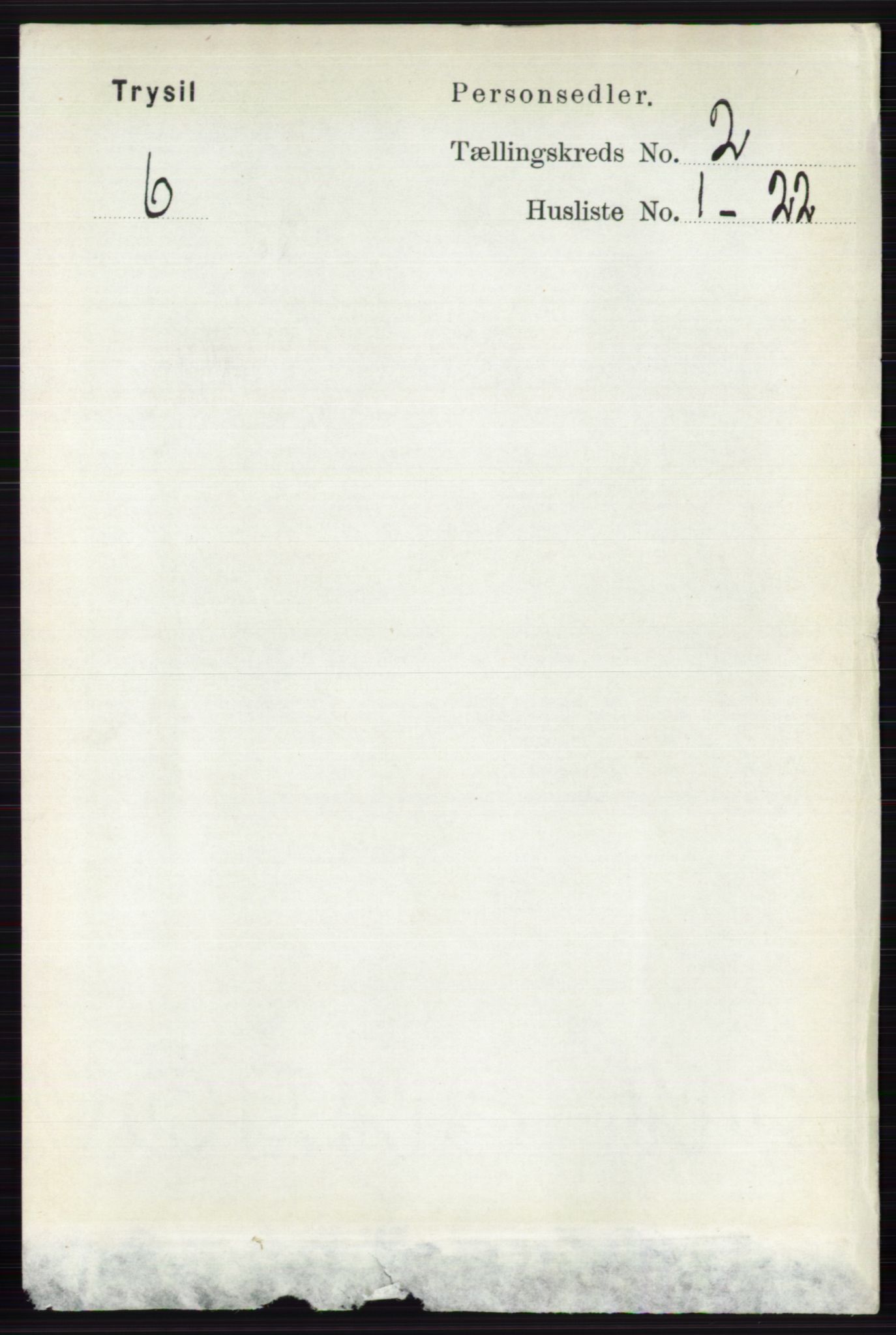 RA, 1891 census for 0428 Trysil, 1891, p. 723