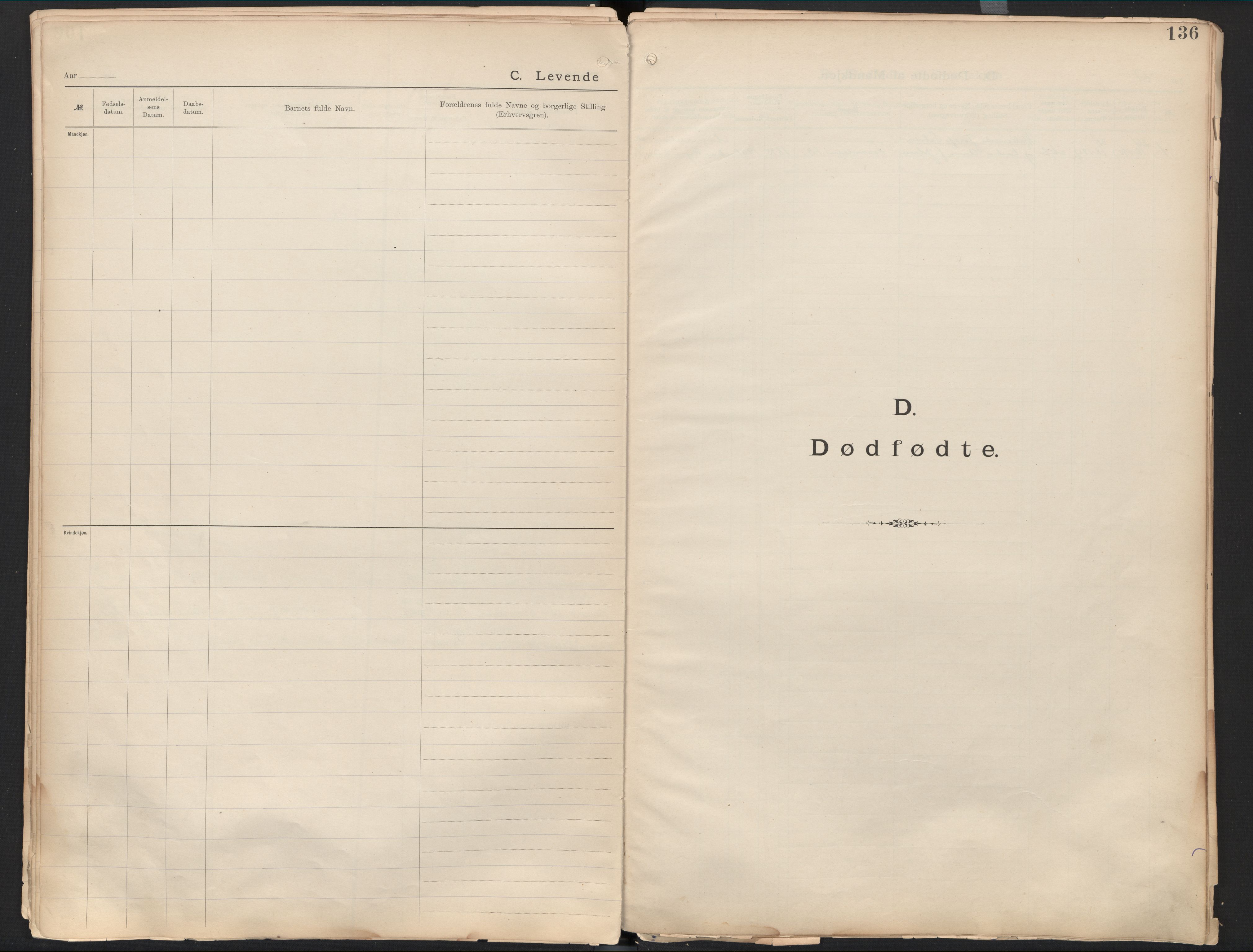 Femte metodistmenighet Oslo, AV/SAO-PAO-0217/A/L0001: Dissenter register no. 1, 1893-1985, p. 136