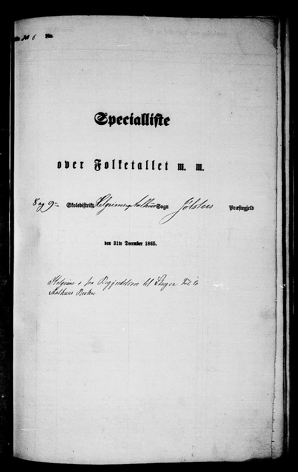 RA, 1865 census for Jølster, 1865, p. 67