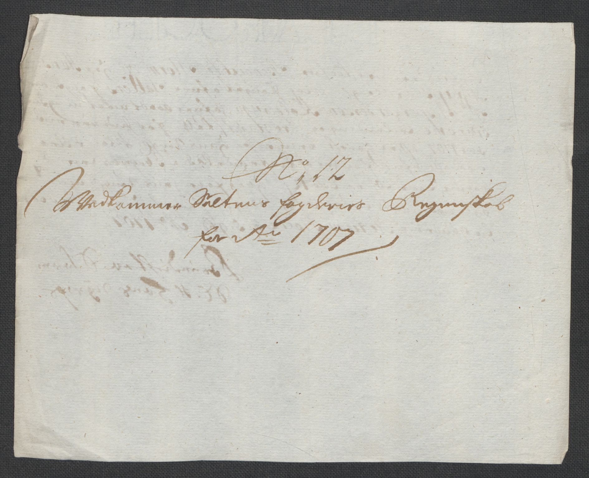 Rentekammeret inntil 1814, Reviderte regnskaper, Fogderegnskap, AV/RA-EA-4092/R66/L4581: Fogderegnskap Salten, 1707-1710, p. 98