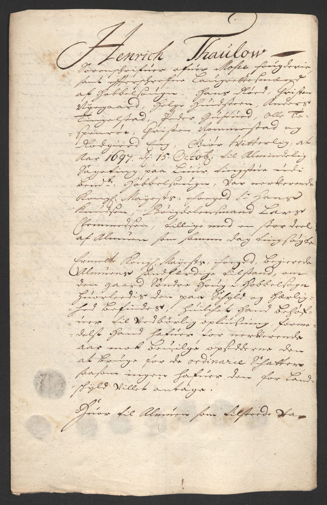 Rentekammeret inntil 1814, Reviderte regnskaper, Fogderegnskap, AV/RA-EA-4092/R04/L0125: Fogderegnskap Moss, Onsøy, Tune, Veme og Åbygge, 1697, p. 135