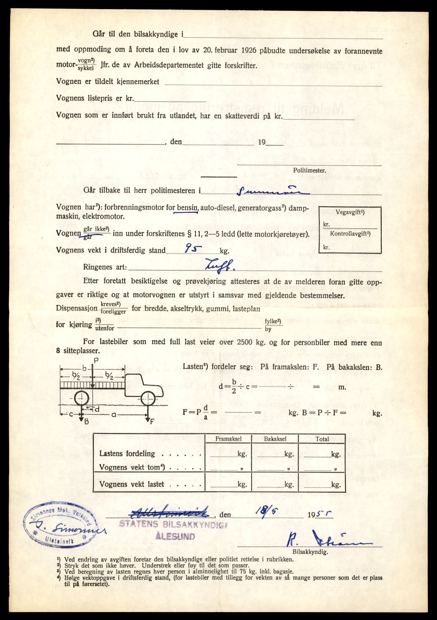 Møre og Romsdal vegkontor - Ålesund trafikkstasjon, AV/SAT-A-4099/F/Fe/L0038: Registreringskort for kjøretøy T 13180 - T 13360, 1927-1998, p. 2842