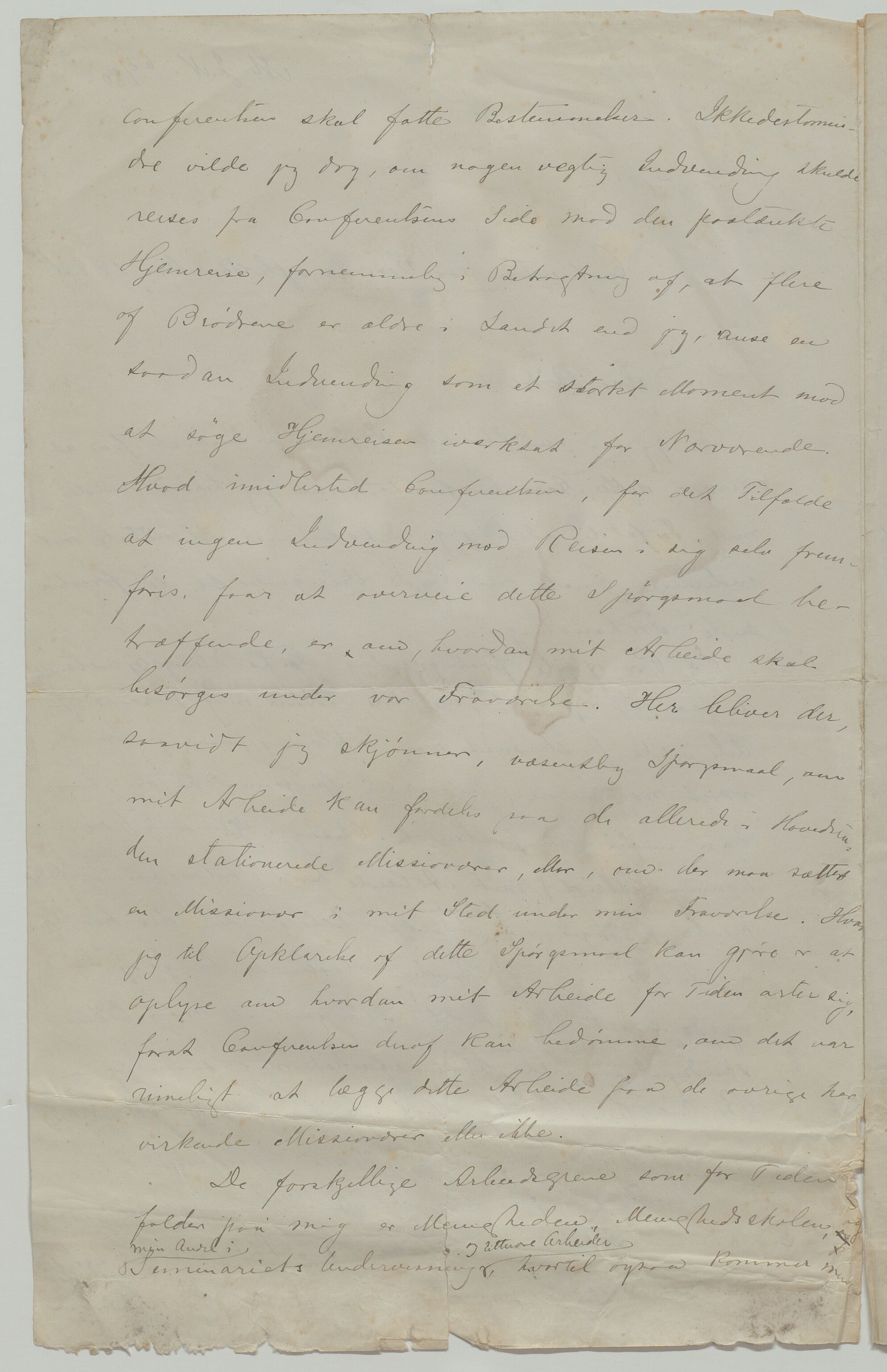 Det Norske Misjonsselskap - hovedadministrasjonen, VID/MA-A-1045/D/Da/Daa/L0035/0009: Konferansereferat og årsberetninger / Konferansereferat fra Madagaskar Innland., 1880