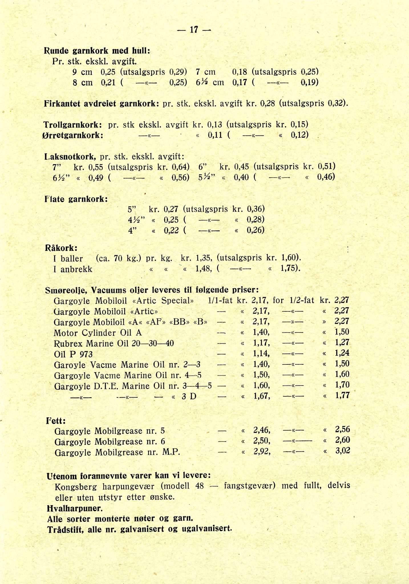 Vardø Fiskersamvirkelag, VAMU/A-0037/D/Da/L0002: Korrespondanse Er-Fi, 1946-1951