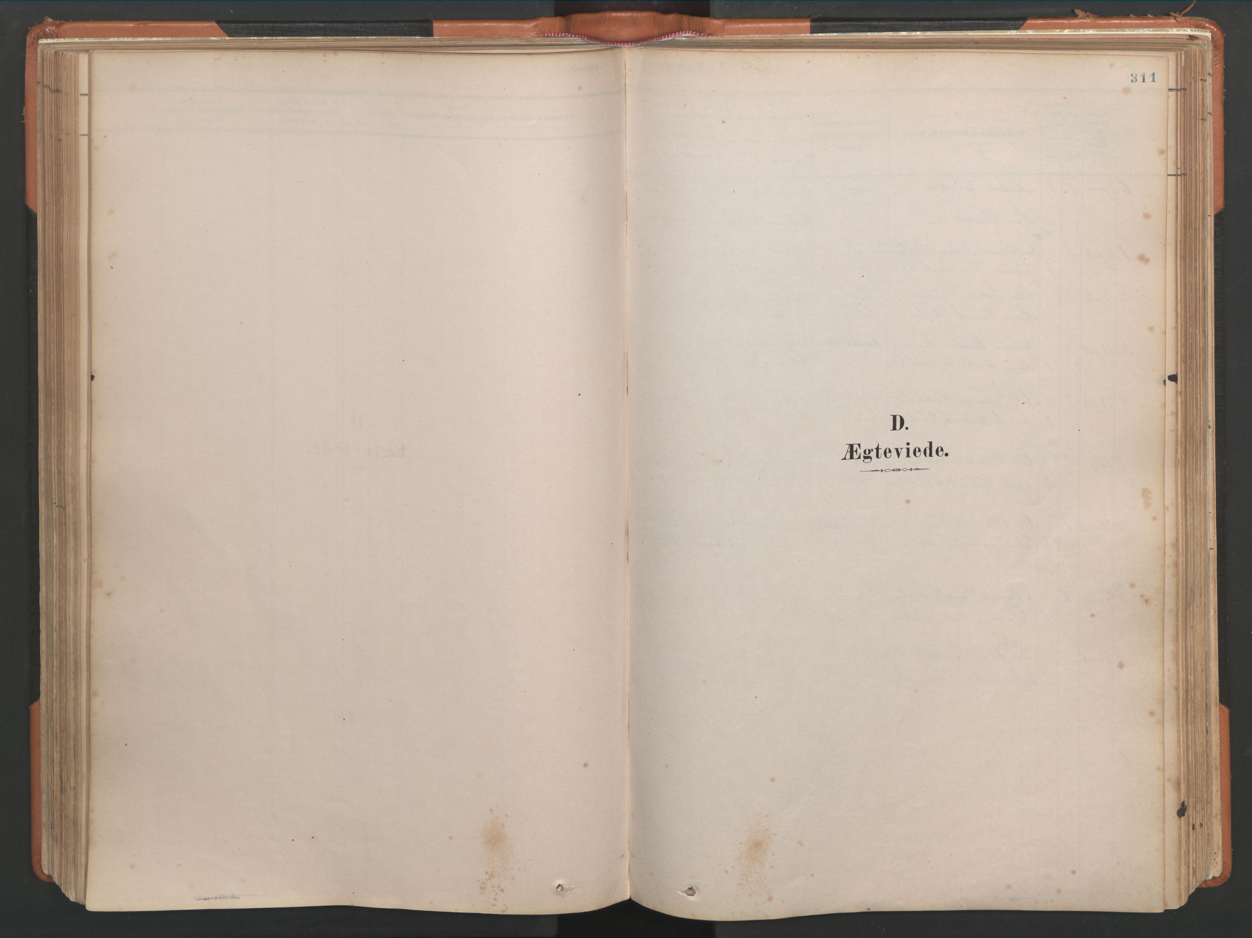 Ministerialprotokoller, klokkerbøker og fødselsregistre - Møre og Romsdal, SAT/A-1454/581/L0941: Parish register (official) no. 581A09, 1880-1919, p. 311