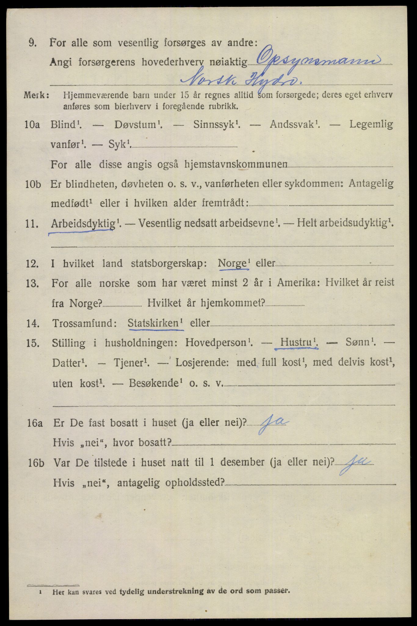 SAKO, 1920 census for Gjerpen, 1920, p. 17699