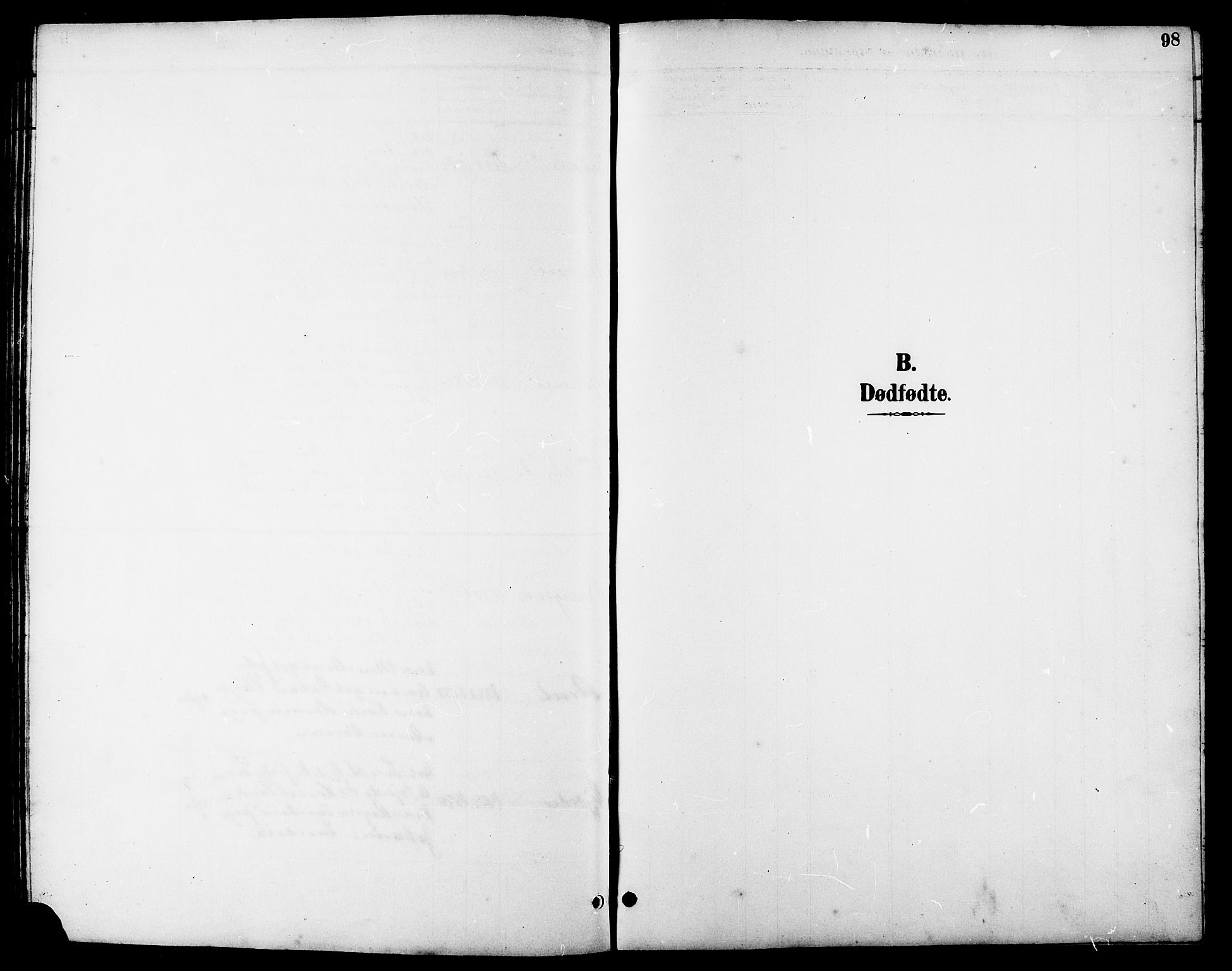 Ministerialprotokoller, klokkerbøker og fødselsregistre - Møre og Romsdal, SAT/A-1454/503/L0049: Parish register (copy) no. 503C04, 1894-1915, p. 98