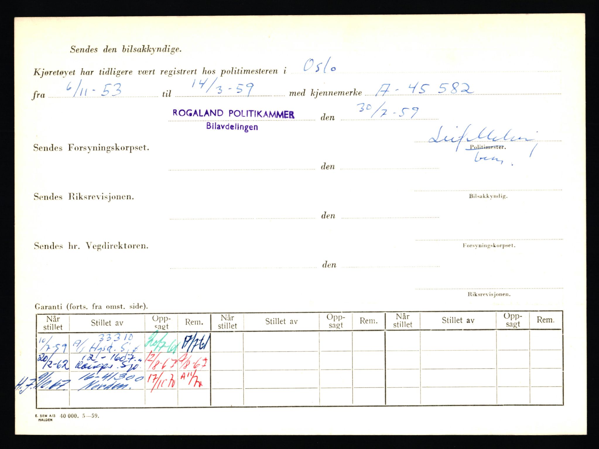 Stavanger trafikkstasjon, AV/SAST-A-101942/0/F/L0056: L-56500 - L-57199, 1930-1971, p. 1205