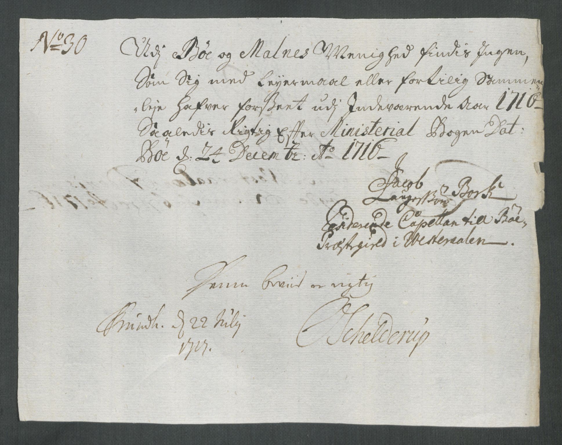 Rentekammeret inntil 1814, Reviderte regnskaper, Fogderegnskap, AV/RA-EA-4092/R67/L4682: Fogderegnskap Vesterålen, Andenes og Lofoten, 1716, p. 227